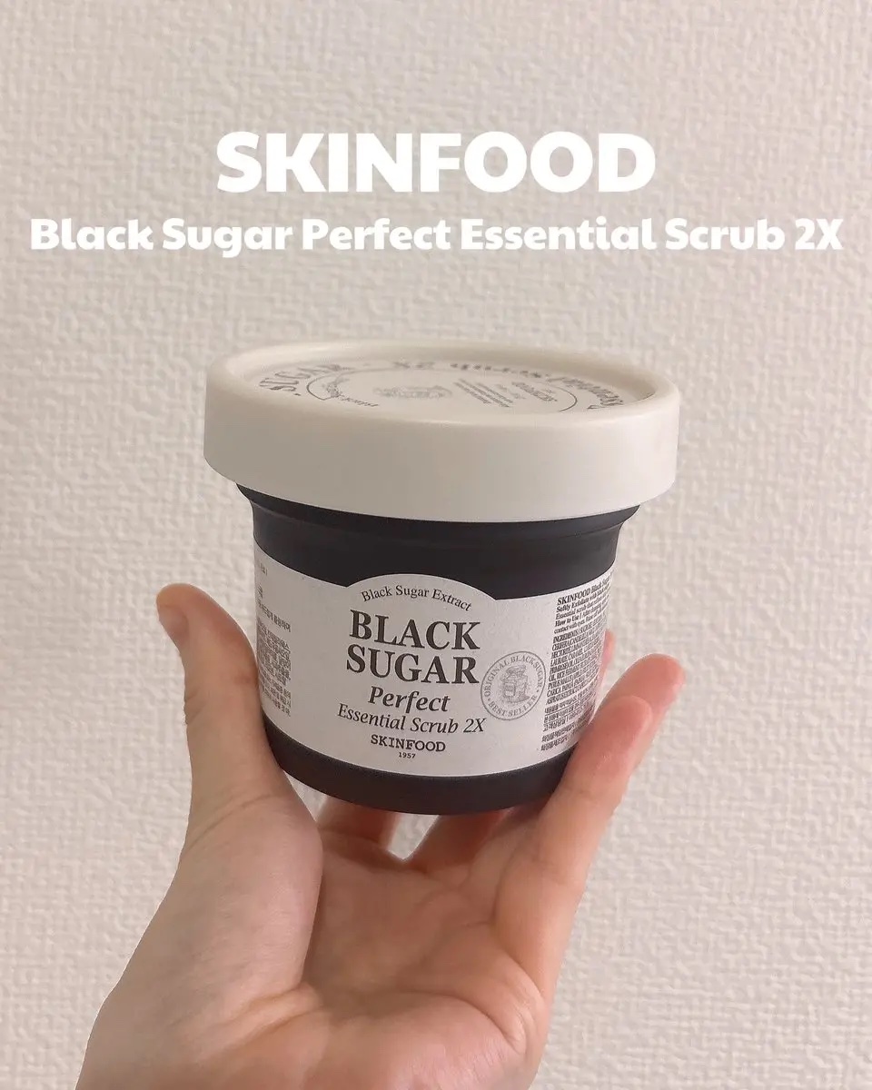 ブラックシュガー　パーフェクトスクラブ2X ブラックシュガー パーフェクト エッセンシャル スクラブ2x