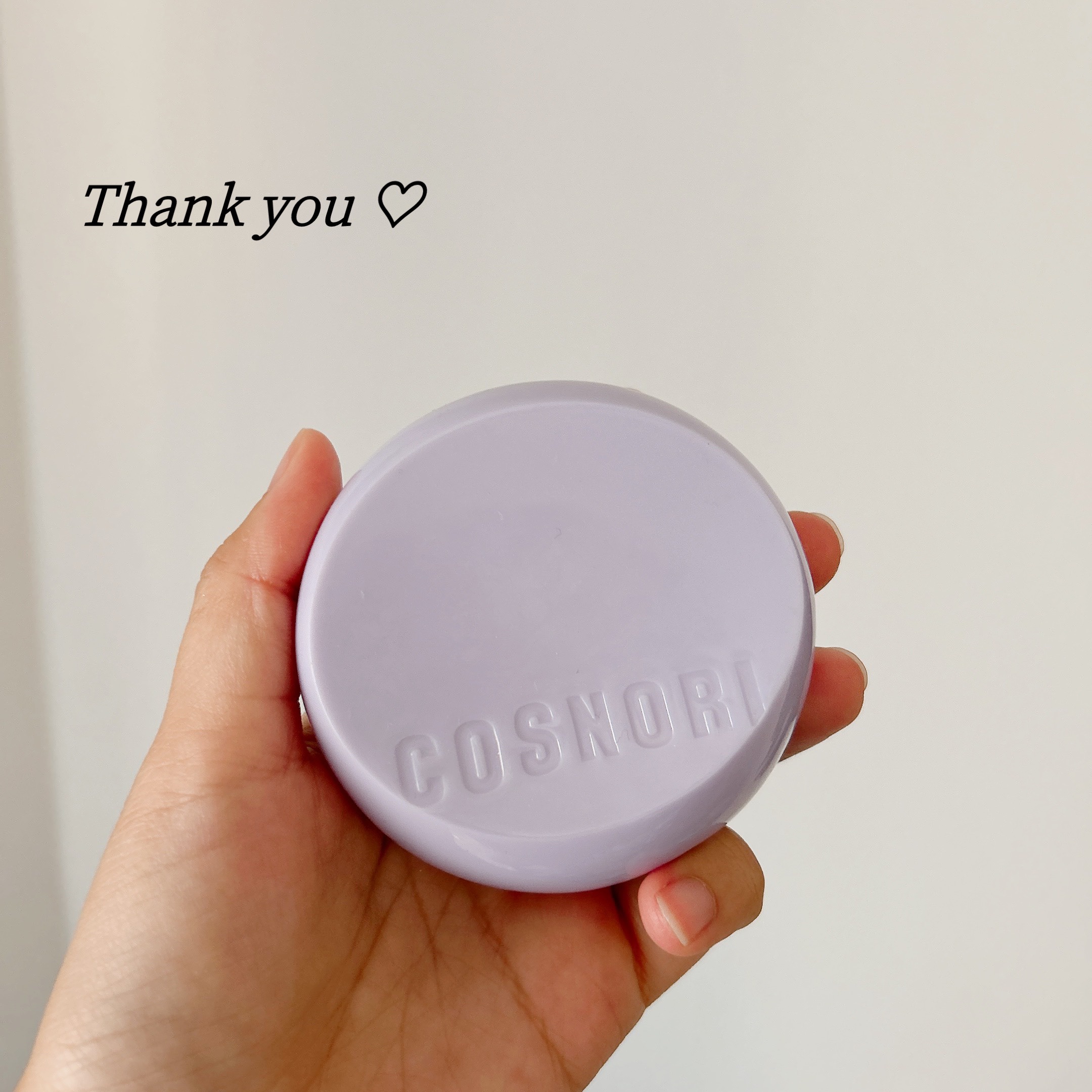 パンテノールバリアクッション/COSNORI/クッションファンデーションを使ったクチコミ（1枚目）