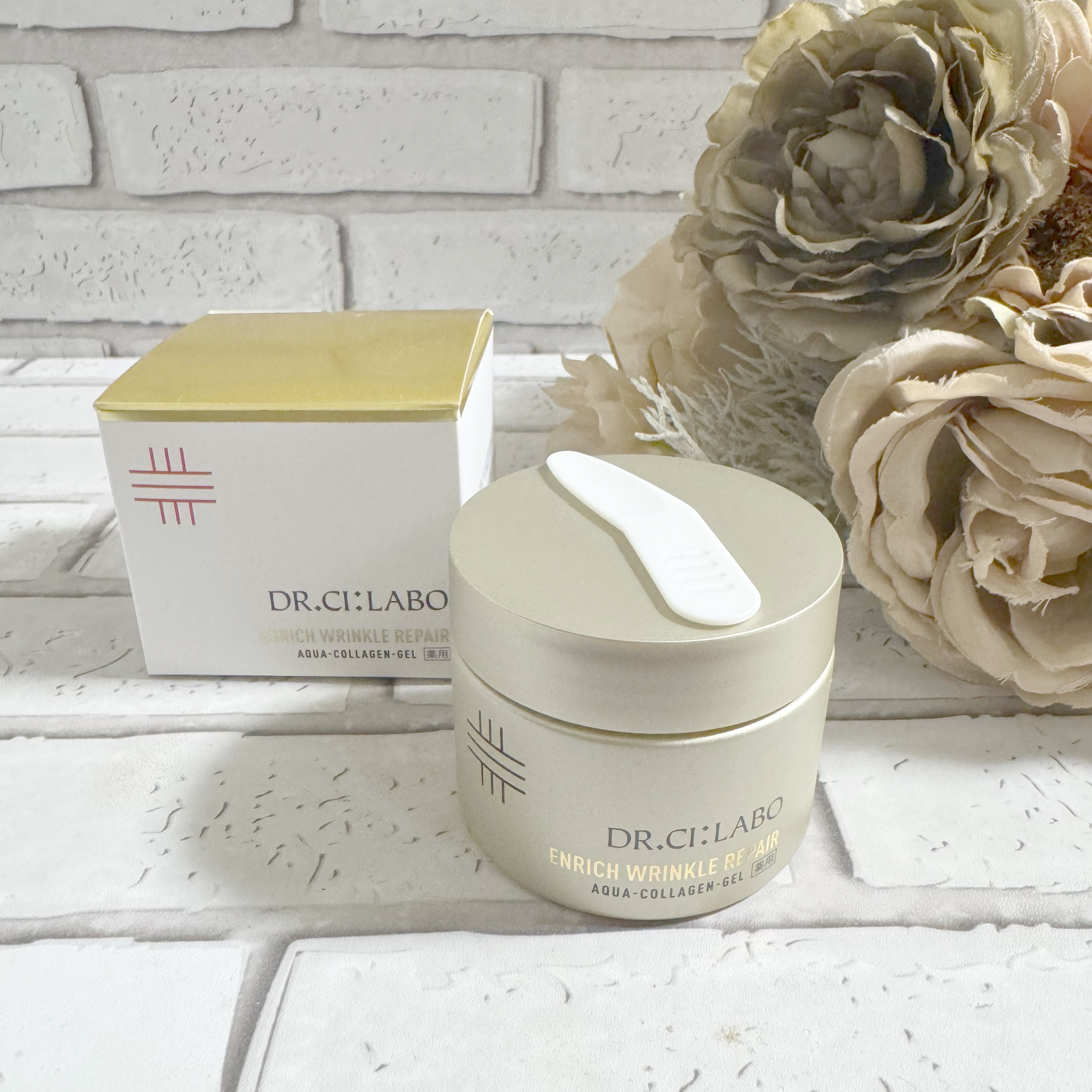 薬用アクアコラーゲンゲル エンリッチリンクルリペア/ドクターシーラボⓇ/フェイスクリームを使ったクチコミ（1枚目）