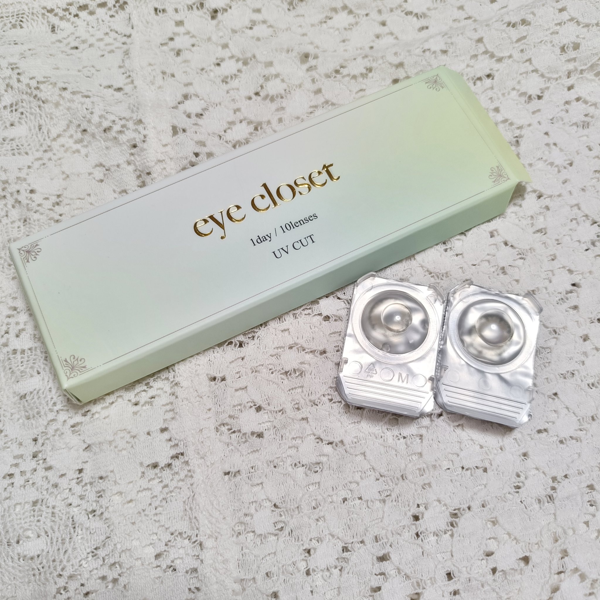 eye closet 1day UV CUT/EYE CLOSET/ワンデー（１DAY）カラコンを使ったクチコミ（1枚目）