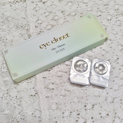 eye closet 1day UV CUT/EYE CLOSET/ワンデー(1DAY)カラコンを使ったクチコミ(1枚目)