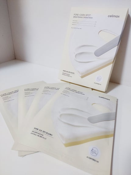 ポアブライトニングシミケアクリームラッピングパック/celimax/シートマスク・パックを使ったクチコミ(5枚目)