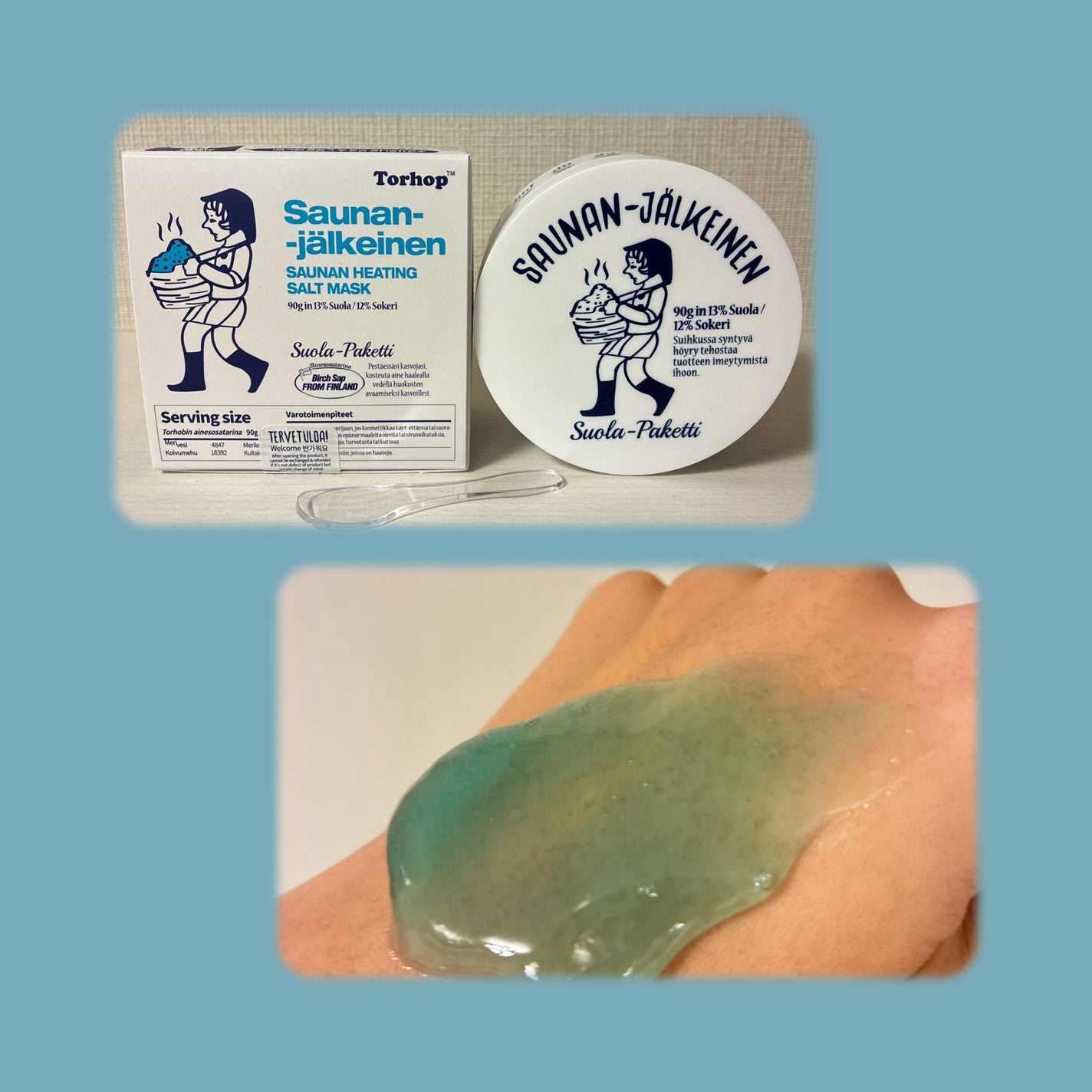 温感ブルーマスク/Torhop/洗い流すパック・マスクを使ったクチコミ(2枚目)