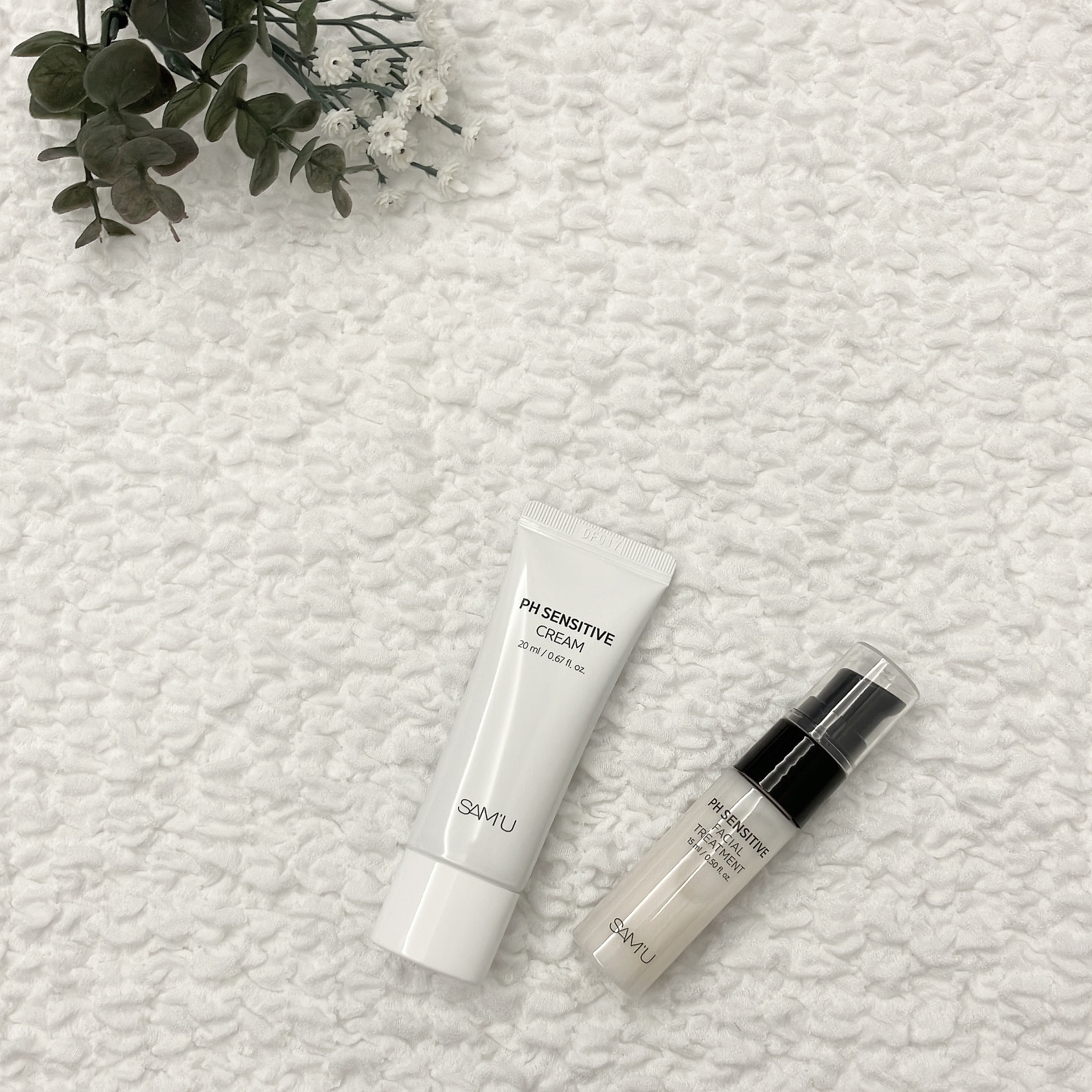 サミュ PHセンシティブデュオセット/SAM'U/スキンケアキットを使ったクチコミ（1枚目）