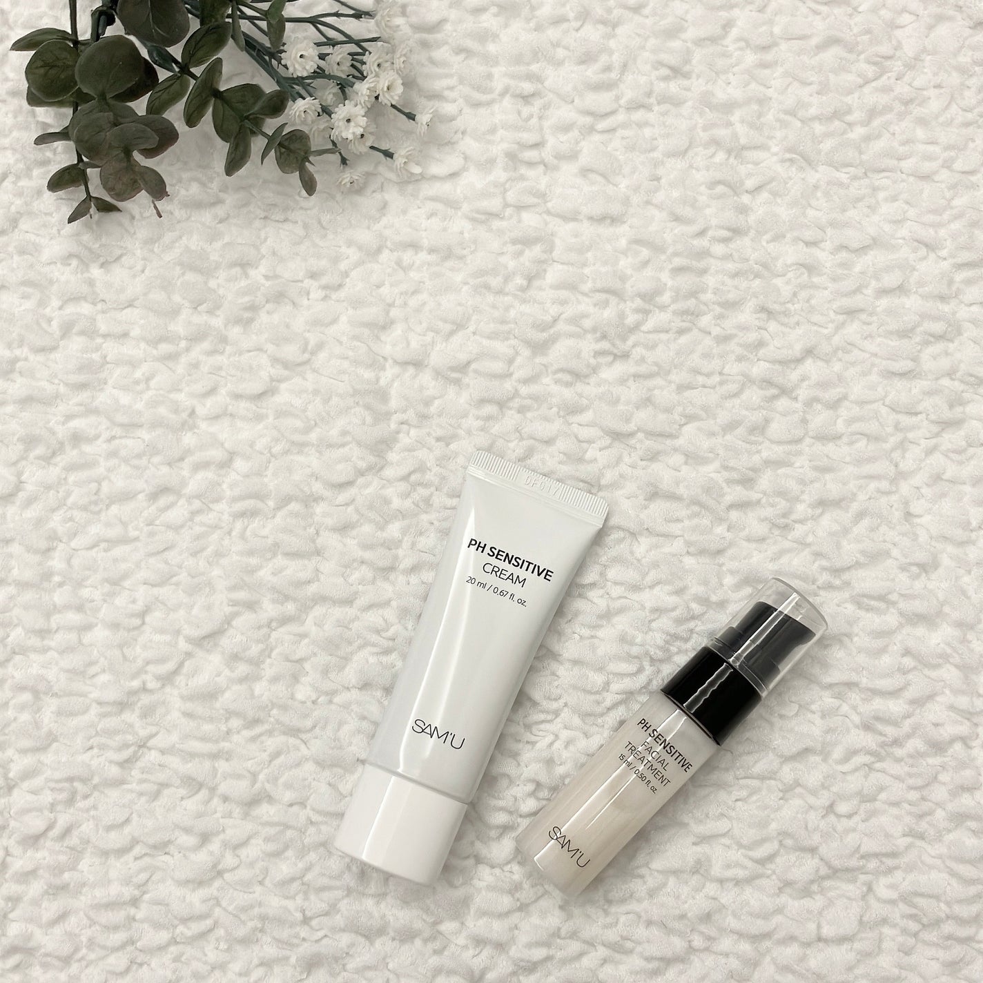 サミュ PHセンシティブデュオセット/SAM'U/スキンケアキットを使ったクチコミ(1枚目)