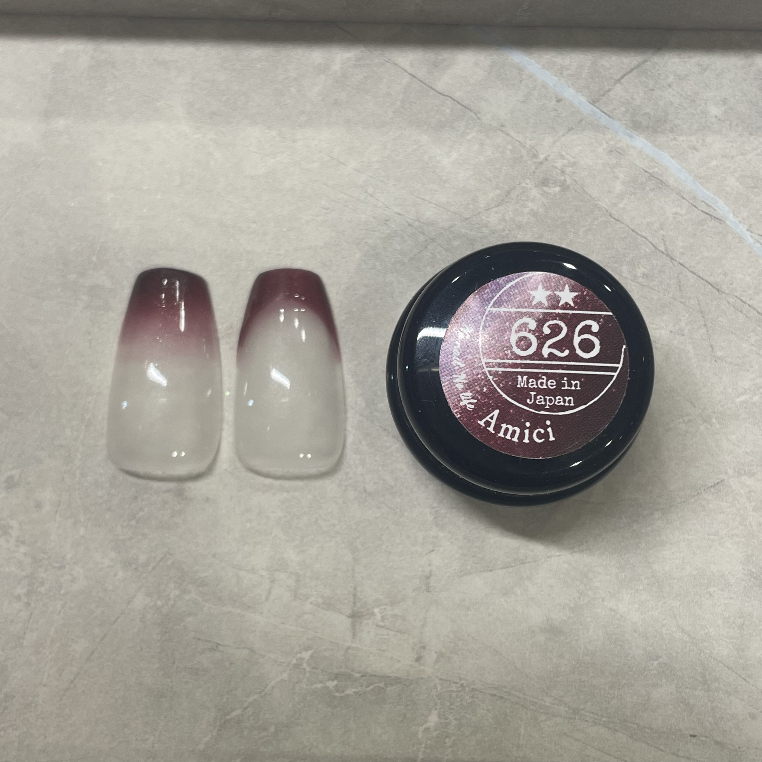 アミーチジェル/AMICI/ジェルネイルを使ったクチコミ（1枚目）