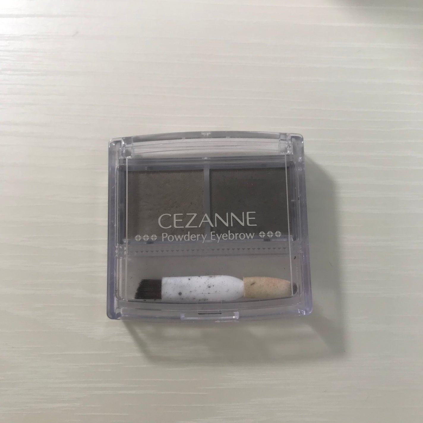 パウダリーアイブロウ/CEZANNE/パウダーアイブロウを使ったクチコミ(1枚目)