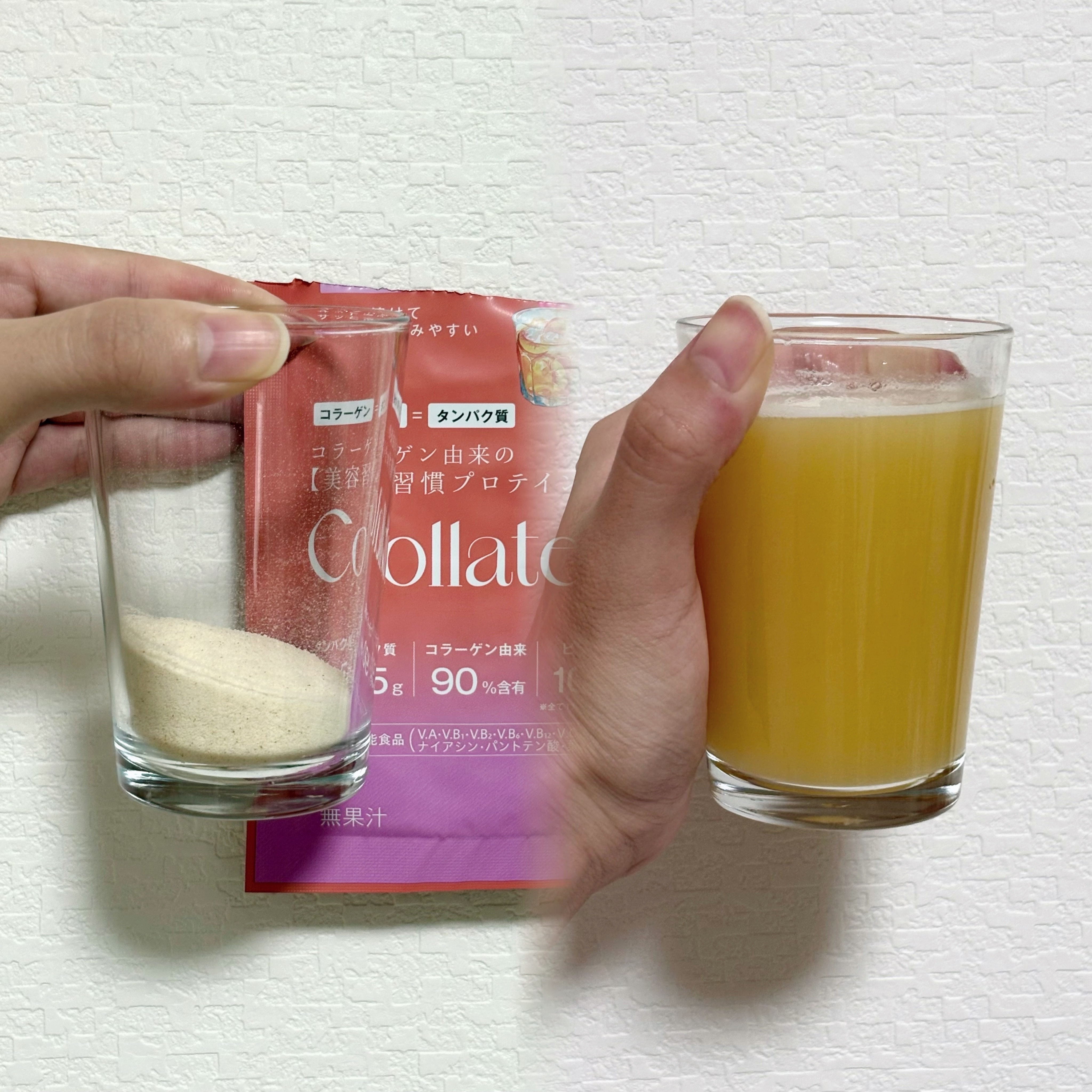 コラテイン コラーゲンプロテイン ピーチティー味/Collatein/その他プロテインを使ったクチコミ（2枚目）