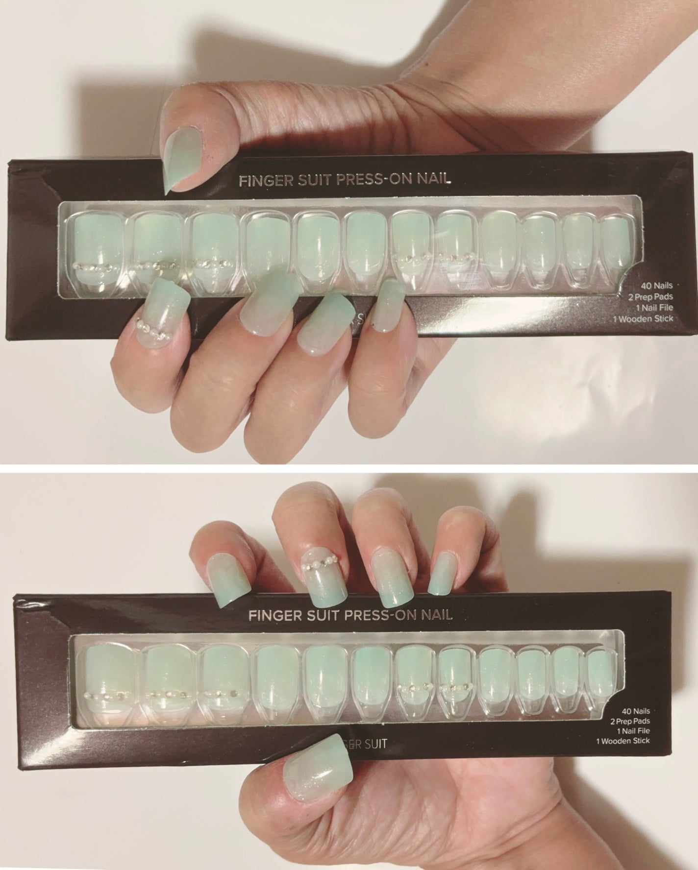 ネイルチップ(シールタイプ)/FINGER SUIT/ネイルチップ・パーツを使ったクチコミ(2枚目)