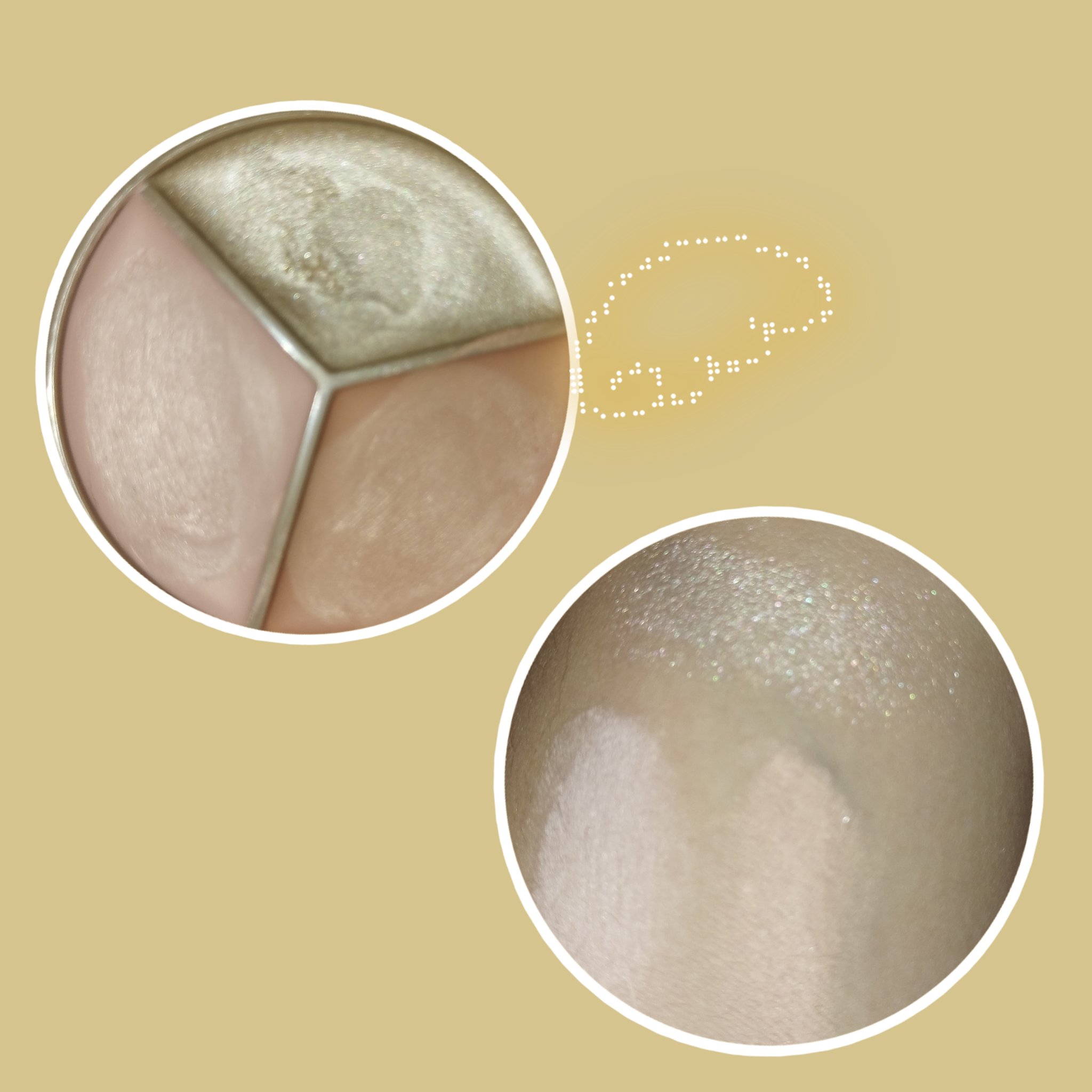 カバーパーフェクション トリプル ポット コンシーラー 05 ダークアップベージュ/the SAEM/パレットコンシーラーを使ったクチコミ（2枚目）