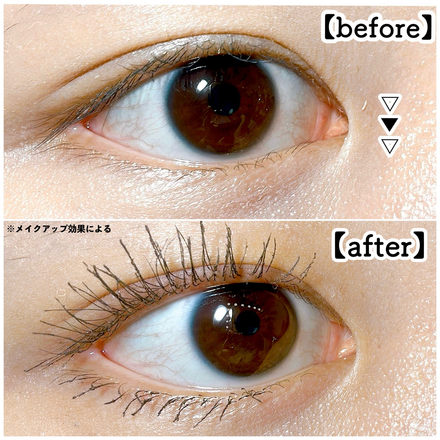 ひとえ・奥ぶたえ用マスカラ/アイプチ®/マスカラを使ったクチコミ(4枚目)