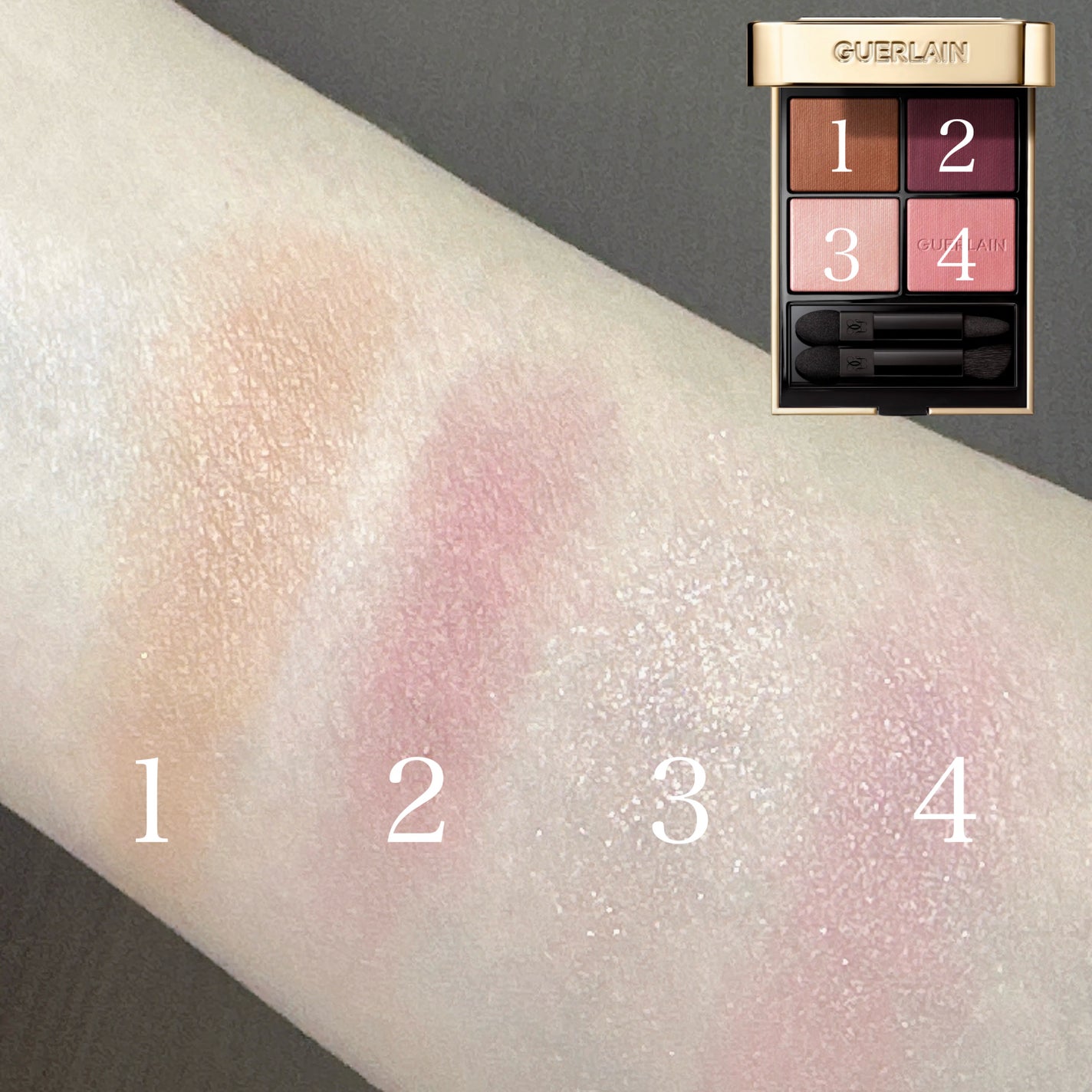 オンブル ジェ/GUERLAIN/アイシャドウパレットを使ったクチコミ(3枚目)