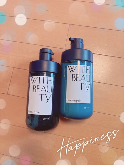 ジェントルリペア モイストシャンプー/トリートメント シャンプー(本体)480mL/WITH BEAUTY/市販シャンプーの画像