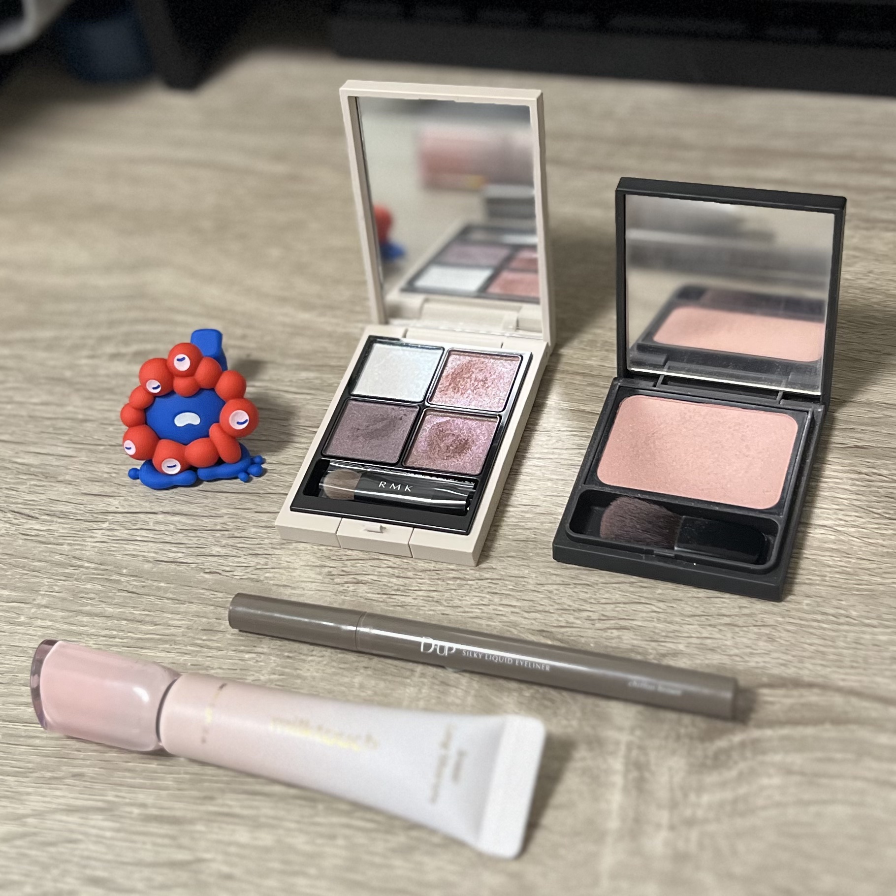 ニュアンス ブラッシュ EX04 Tsukanoma〈束の間〉/OSAJI/パウダーチークを使ったクチコミ（1枚目）