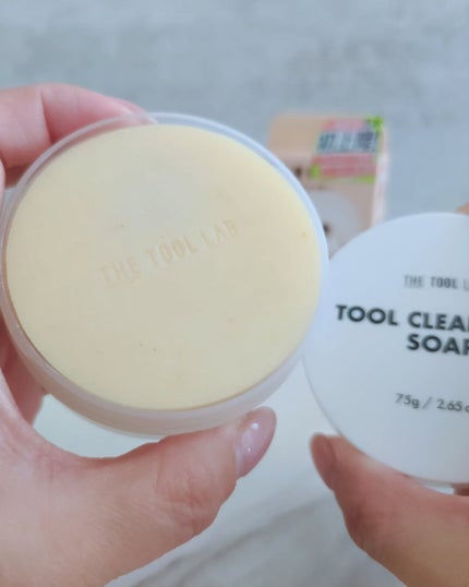 THE TOOL LAB ブラシ&パフクレンザー/THE TOOL LAB/その他化粧小物を使ったクチコミ(2枚目)