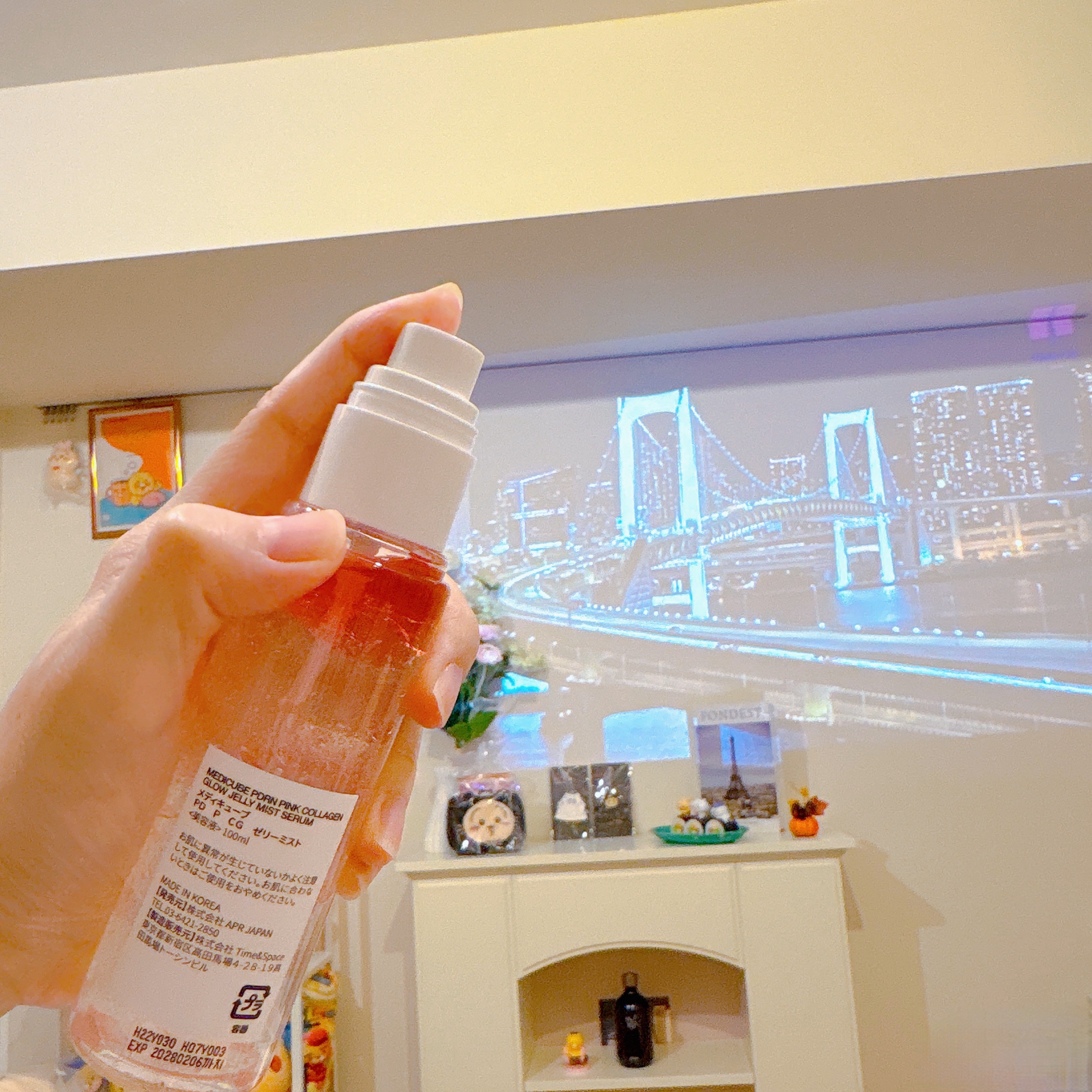 PDRNピンクゼリーセラムミスト/MEDICUBE/美容液を使ったクチコミ（2枚目）