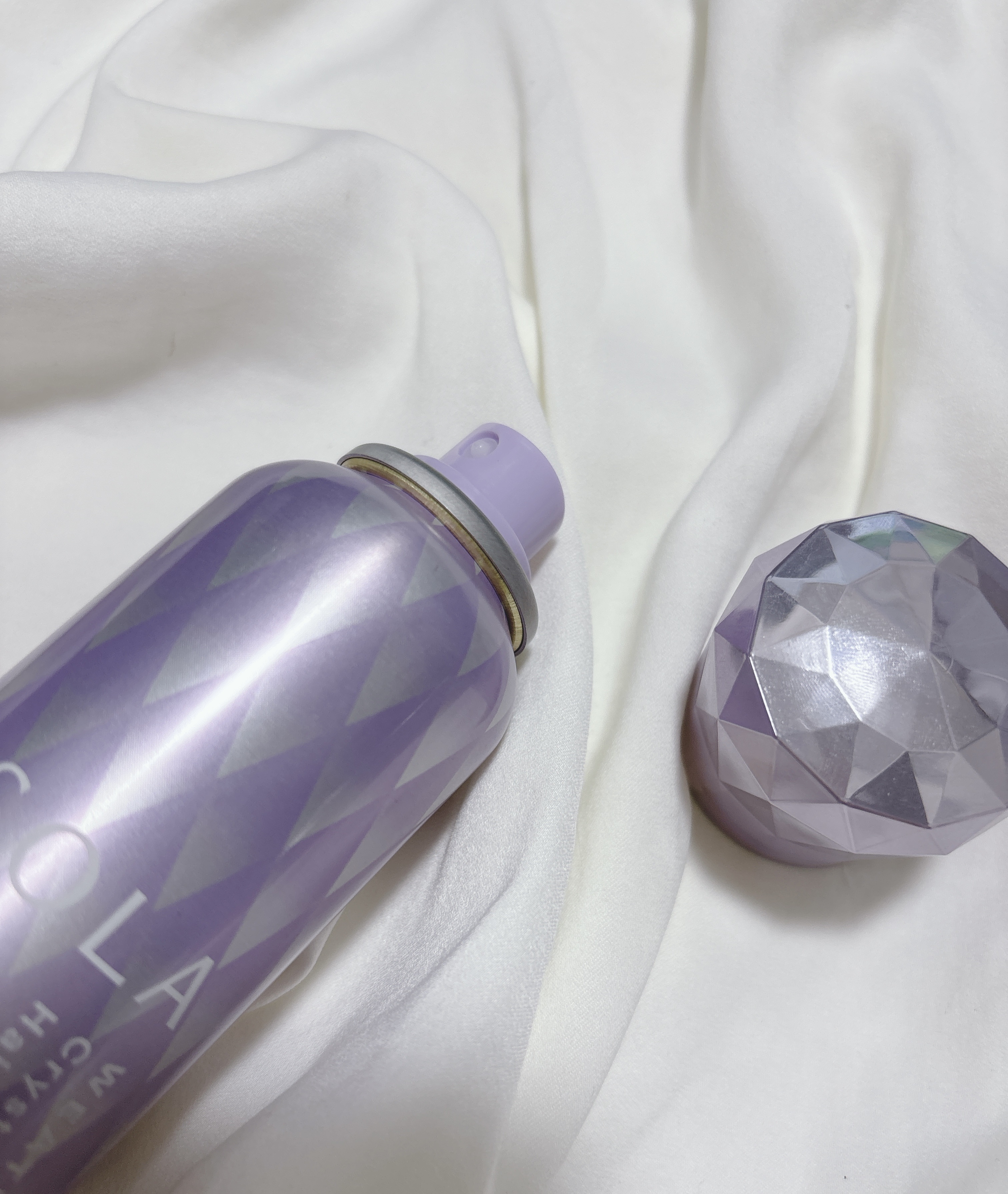 ソラ ウェザーケア クリスタルラスティング ヘアスプレー/SOLA WEATHER CARE/ヘアスプレーを使ったクチコミ（2枚目）