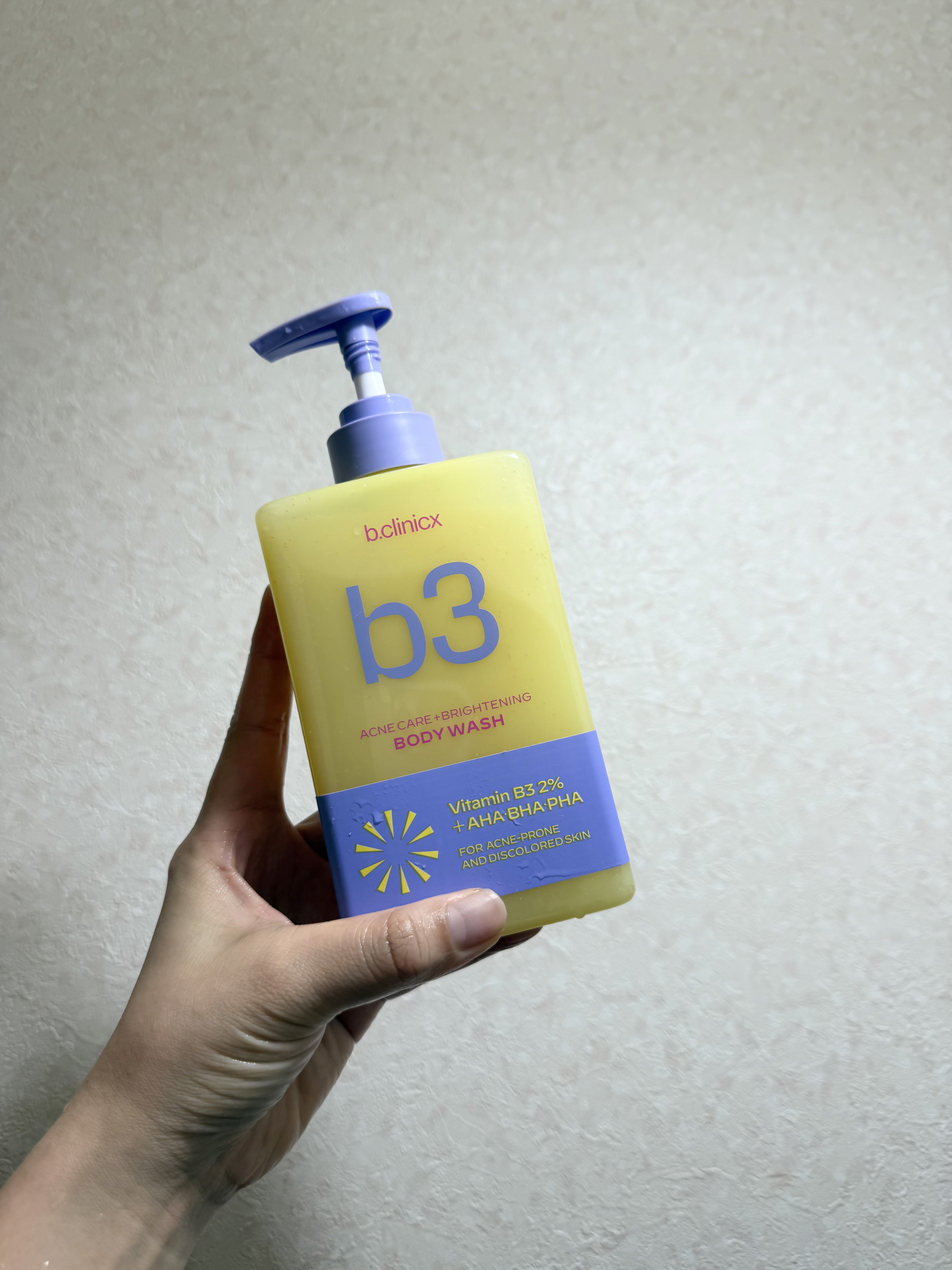 B3 アクネ クリア ボディウォッシュ/b.clinicx/ボディソープを使ったクチコミ（1枚目）