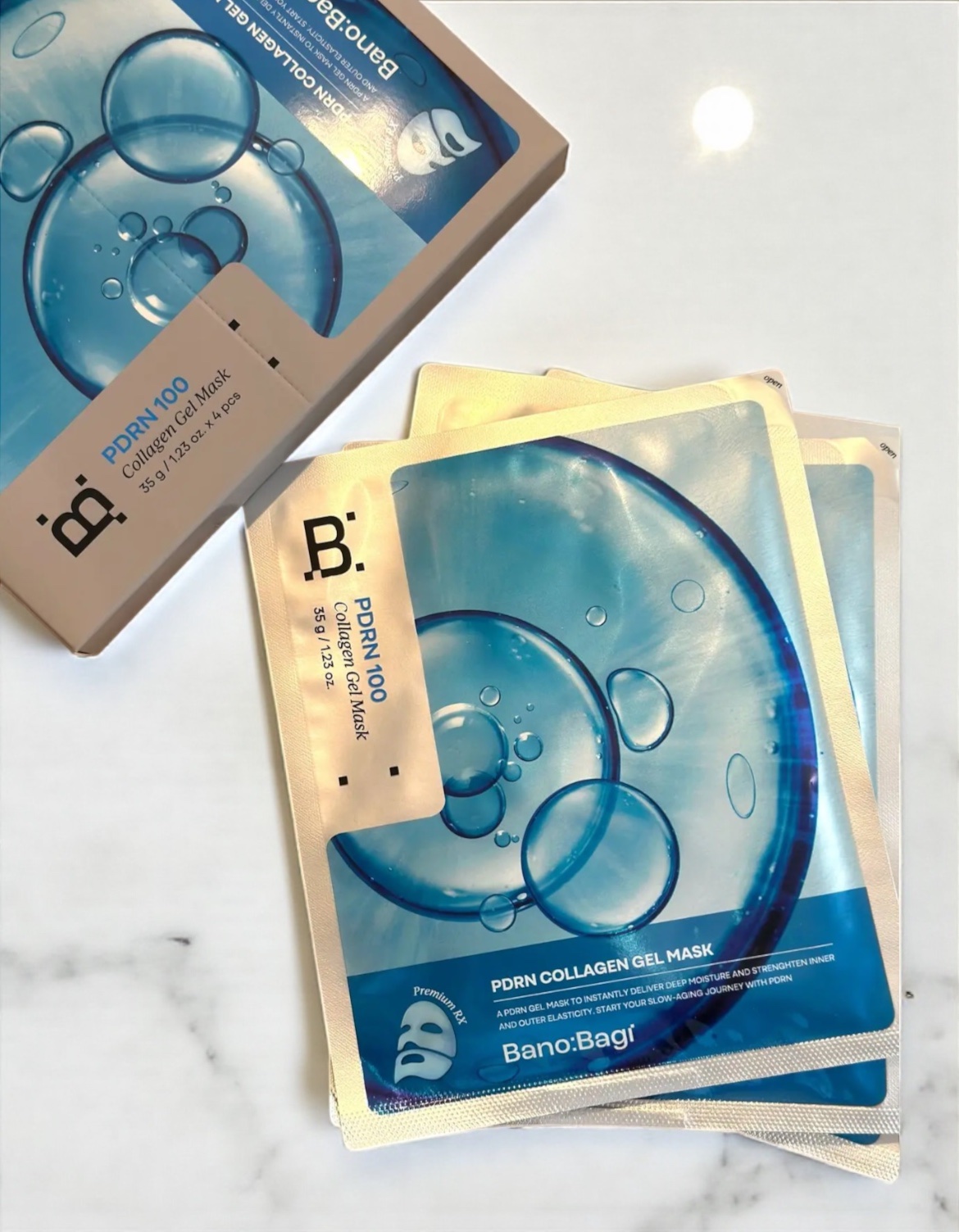 PDRNコラーゲンゲルマスク/BANOBAGI/シートマスク・パックを使ったクチコミ（2枚目）