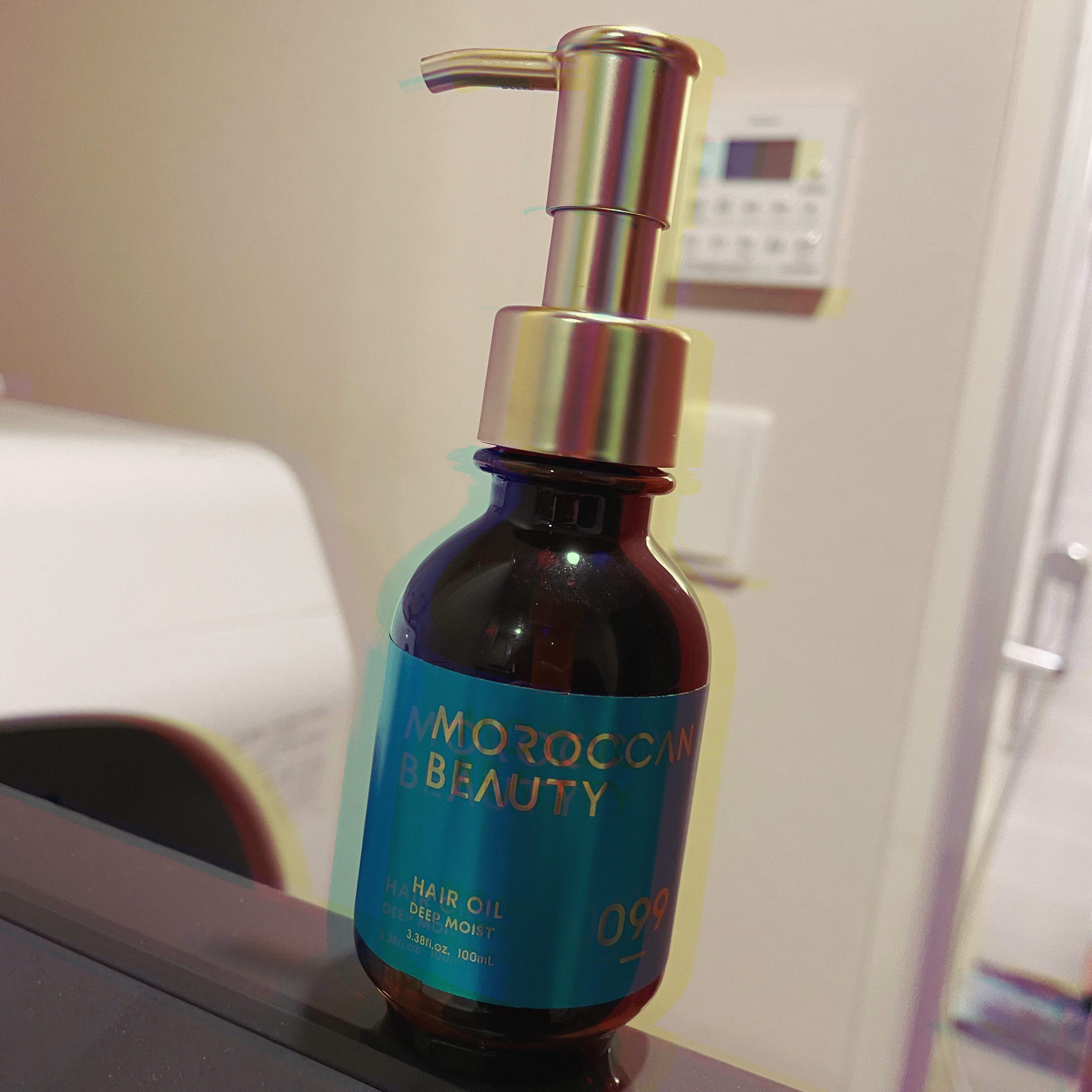ディープモイスト ヘアオイル/モロッカンビューティ/ヘアオイルを使ったクチコミ（1枚目）