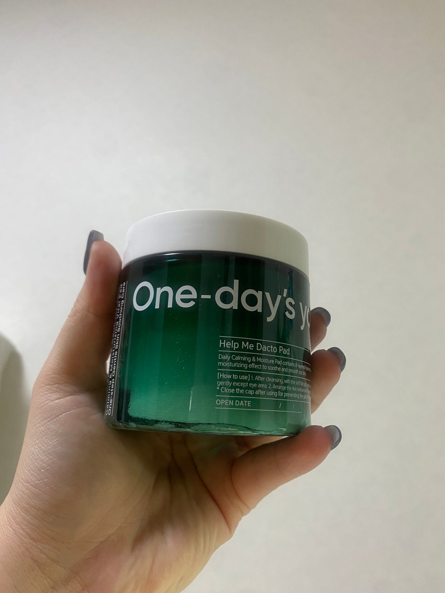 ヘルプミー! ダクトパッド/One-day's you/トナーパッドを使ったクチコミ(1枚目)
