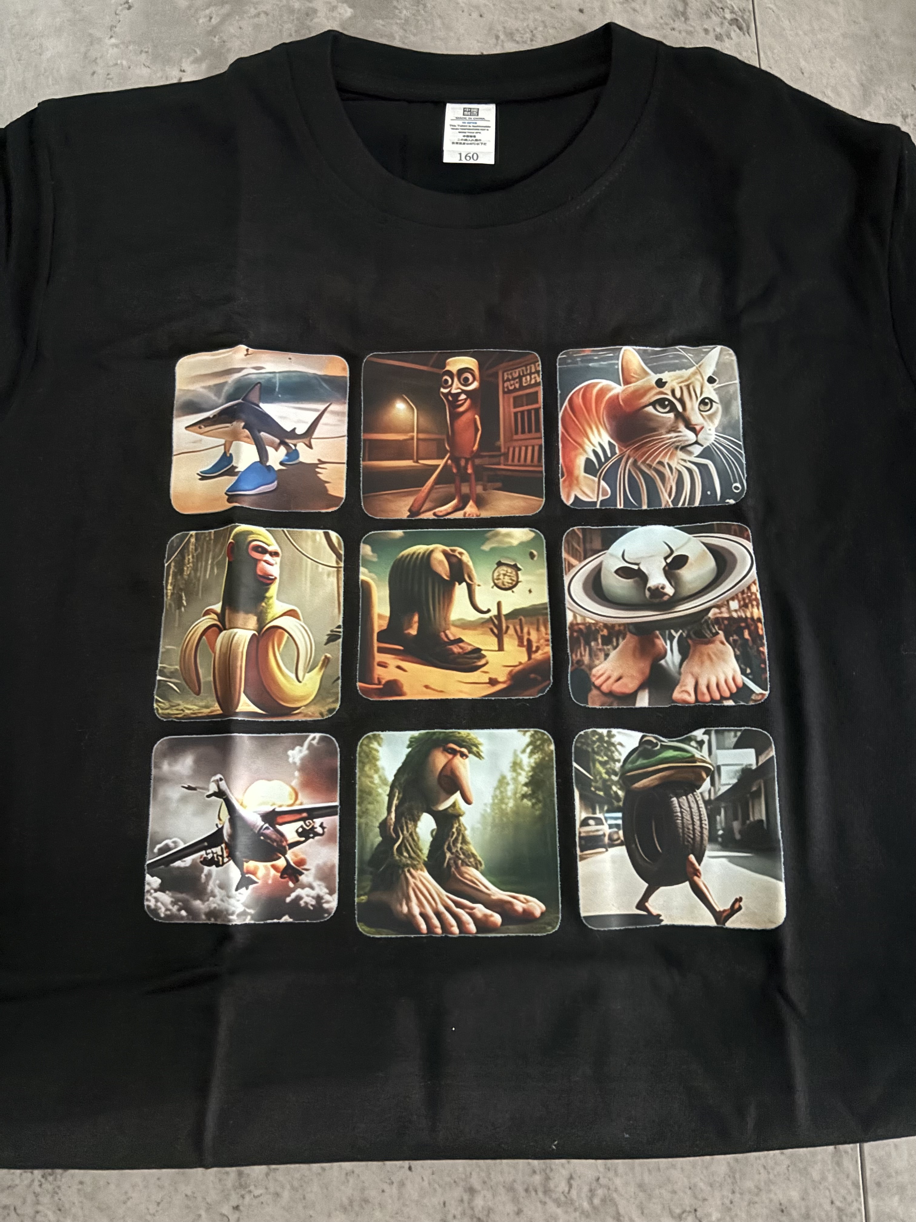 イタリアンブレインロット Tシャツ/AliExpress/その他を使ったクチコミ（2枚目）