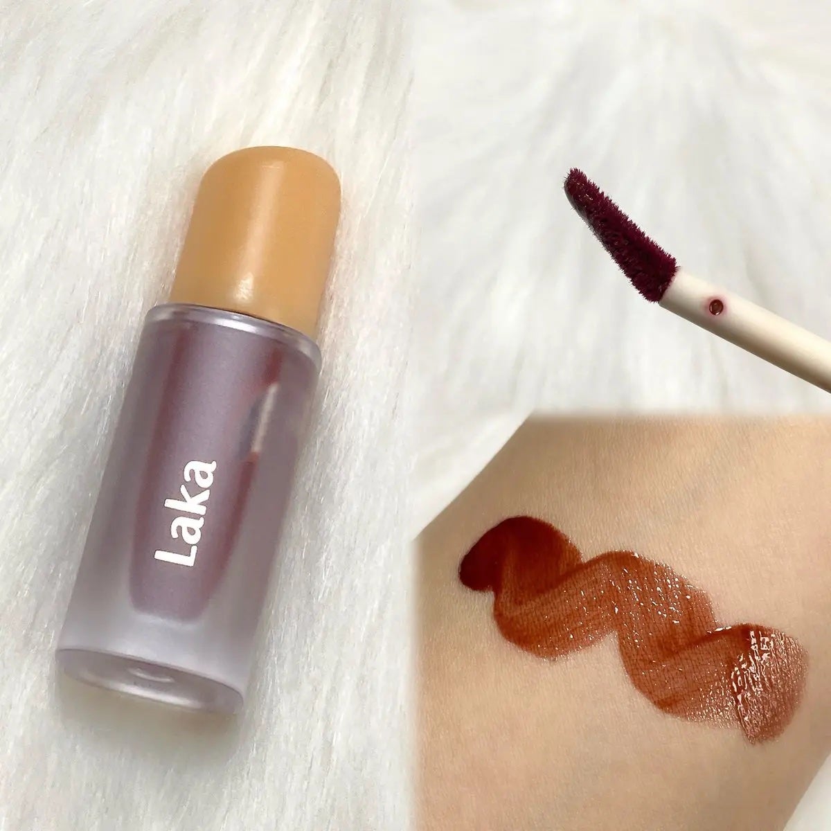 フルーティーグラムティント/Laka/リップティントを使ったクチコミ(2枚目)