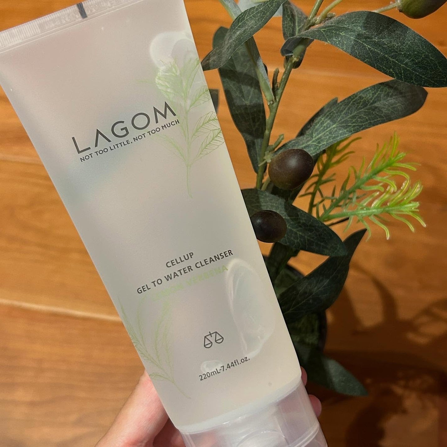 ラゴム ジェルトゥウォーター クレンザー(LV)(朝用洗顔)/LAGOM /その他洗顔料を使ったクチコミ(1枚目)