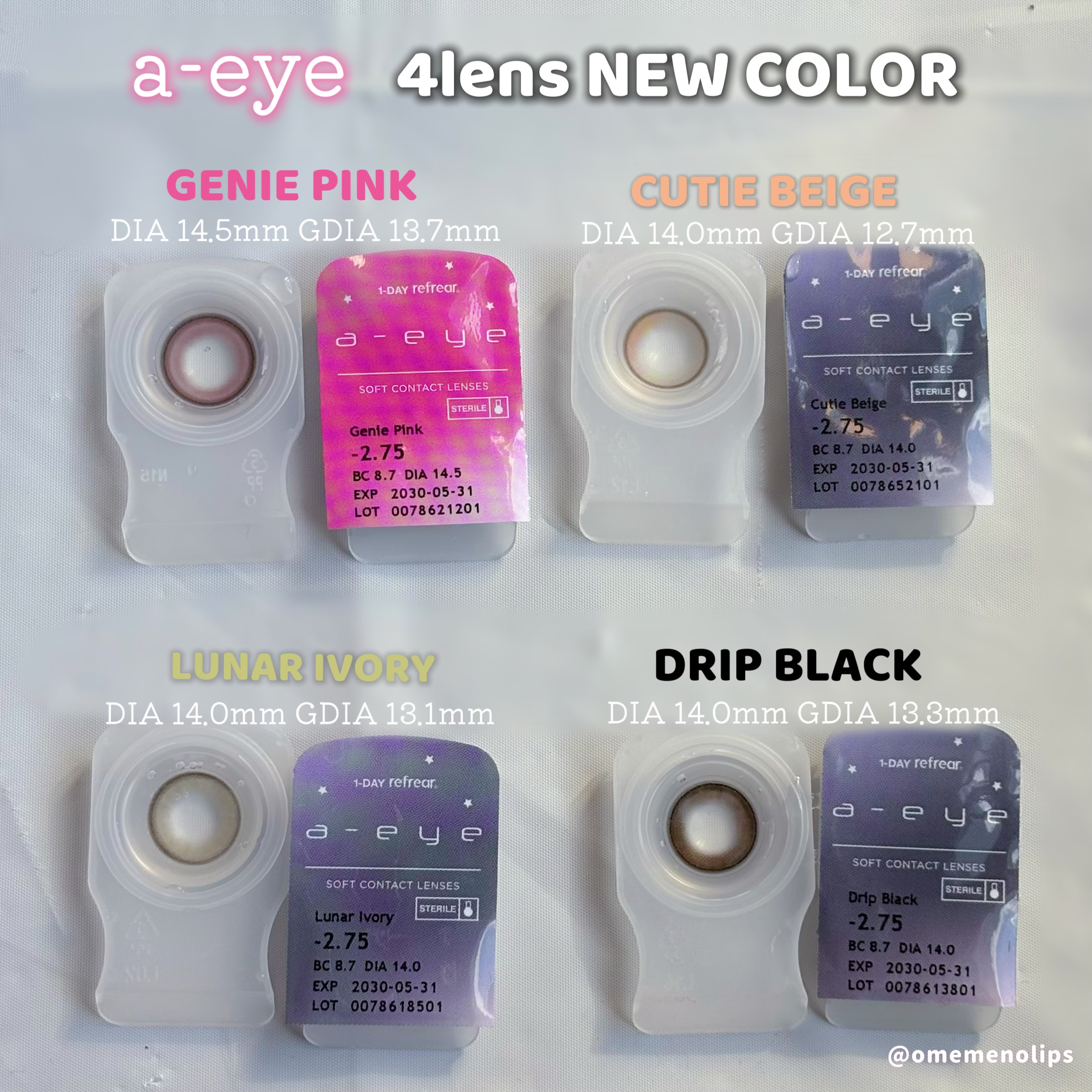 a-eye 1day/Refrear/ワンデー（１DAY）カラコンを使ったクチコミ（2枚目）