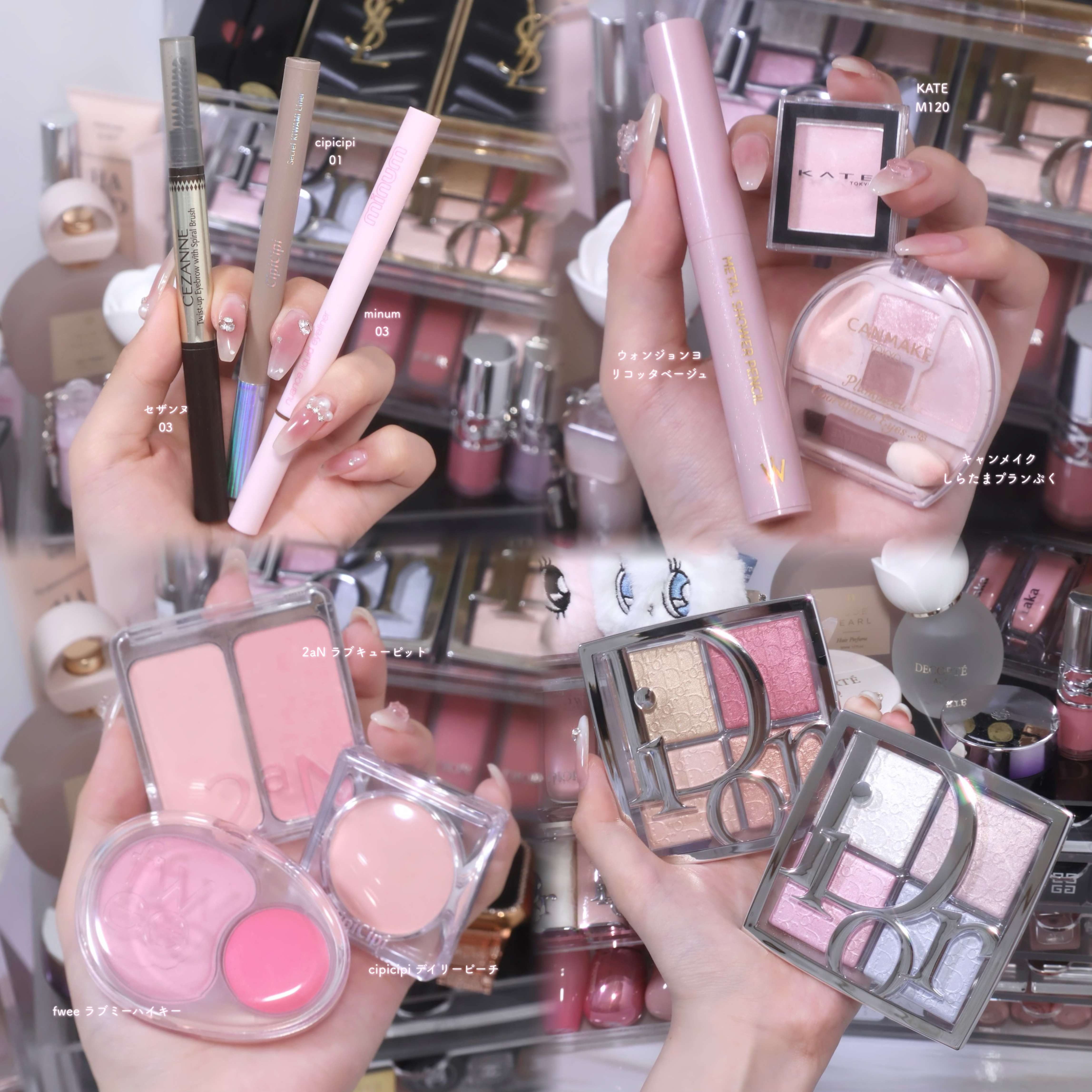 ブラシ付きアイブロウ繰り出し/CEZANNE/アイブロウペンシルを使ったクチコミ（1枚目）