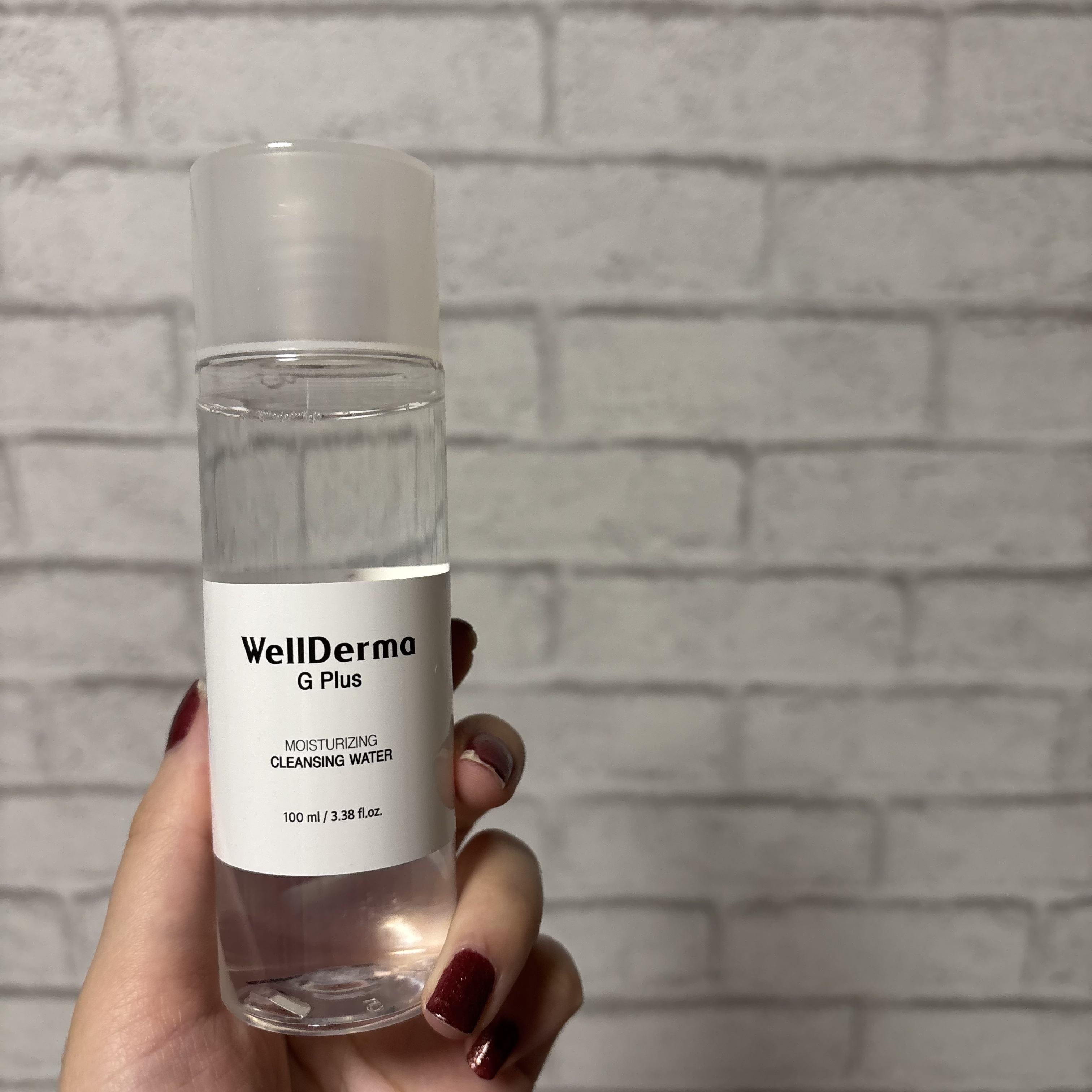 Gプラスモイスチャライジングクレンジングウォーター/WellDerma/クレンジングウォーターを使ったクチコミ（2枚目）