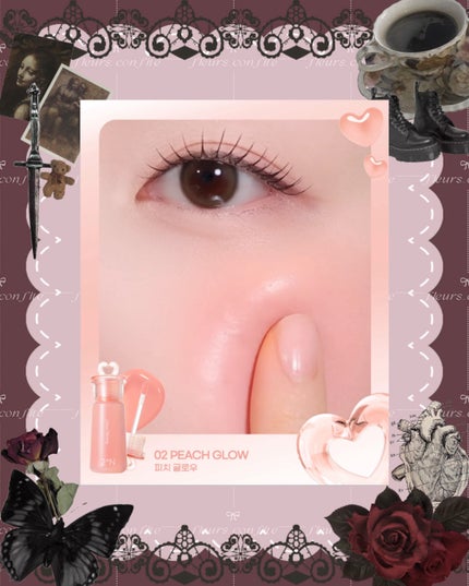 ハートウェアリングリキッドチーク/2aN/リキッドチークを使ったクチコミ(6枚目)