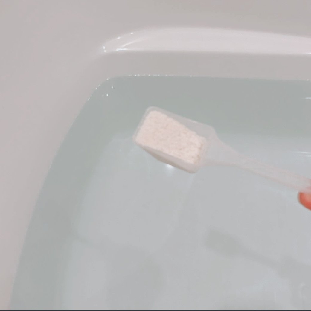 汗かきエステ気分 一緒にご自愛/マックス/保湿系入浴剤を使ったクチコミ（3枚目）