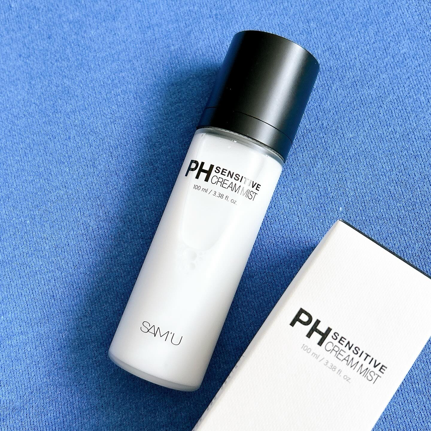 SAM'U PHセンシティブクリームミストのクチコミ「SAM'U
PHセンシティブクリームミスト

だんだん寒くなってきて肌の乾燥が気になり出した時.....」（1枚目）