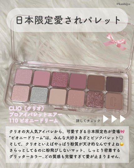 プロ アイ パレット エアー/CLIO/アイシャドウパレットを使ったクチコミ(2枚目)