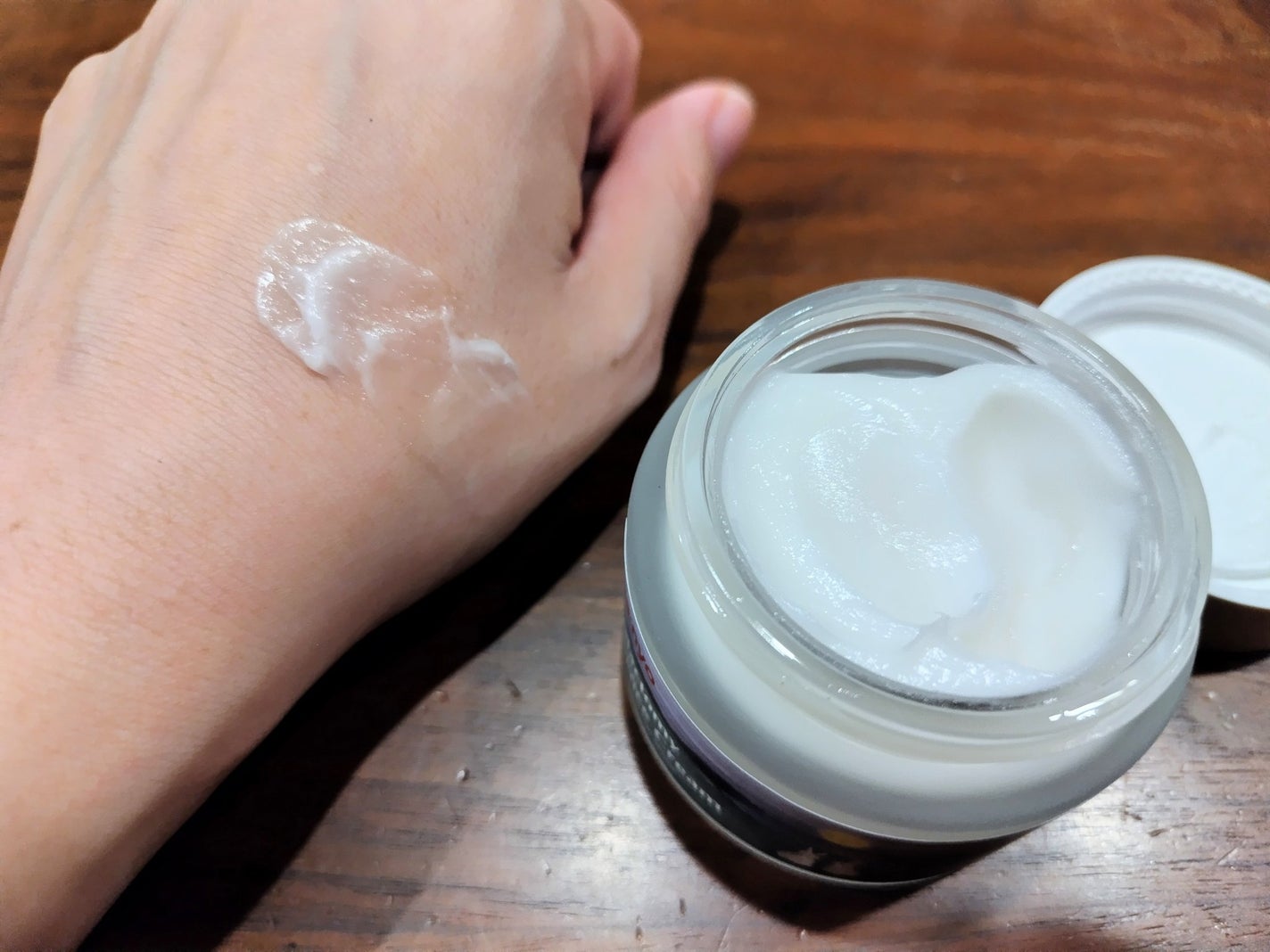 まみりん敏感混合肌フォロバ100 on LIPS 「manyo ガラクトミーエッセンスクリームQoo10で2023..」(3枚目)