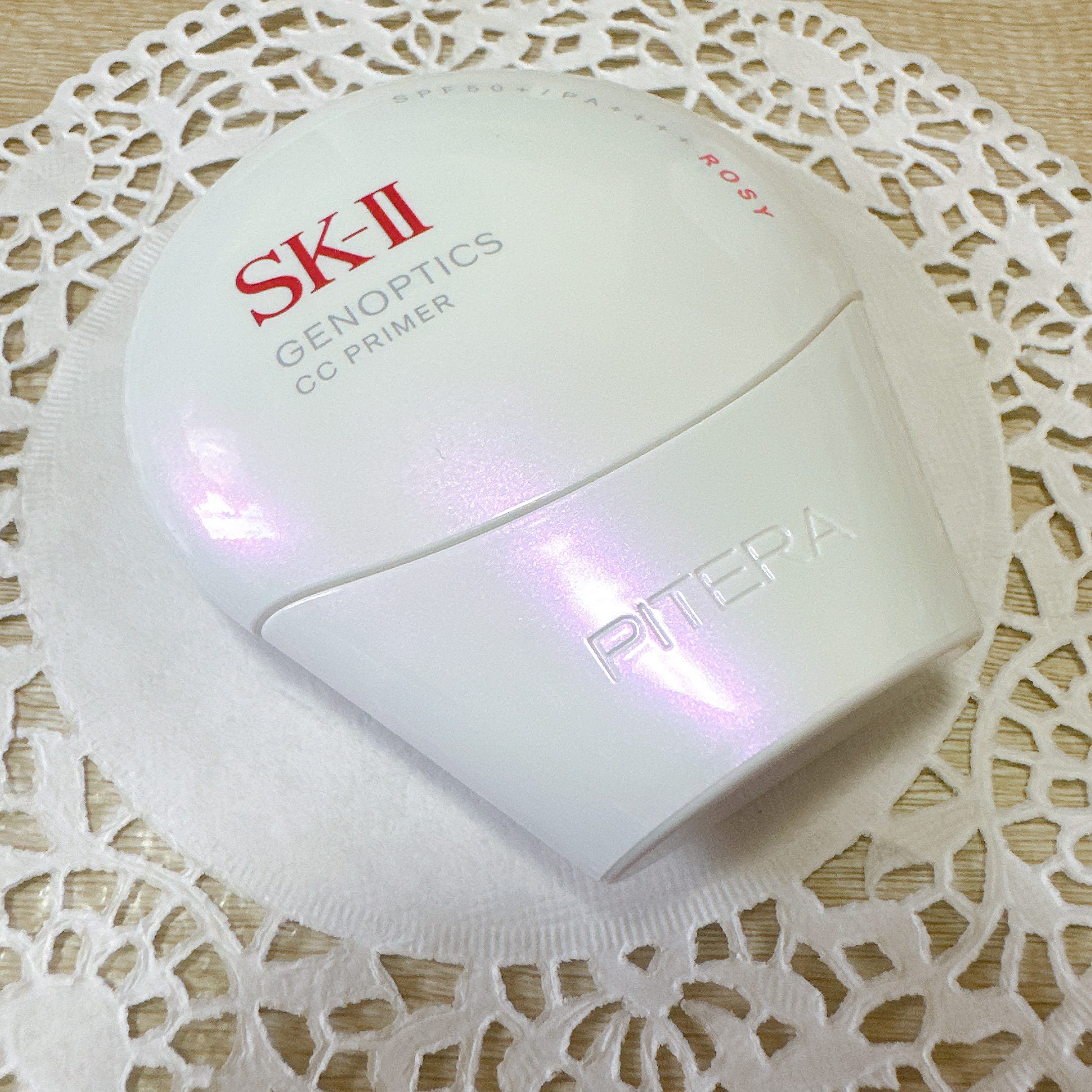 SK-II ジェノプティクス CC プライマー ロージー ピンク/SK-II/CCクリームを使ったクチコミ（2枚目）
