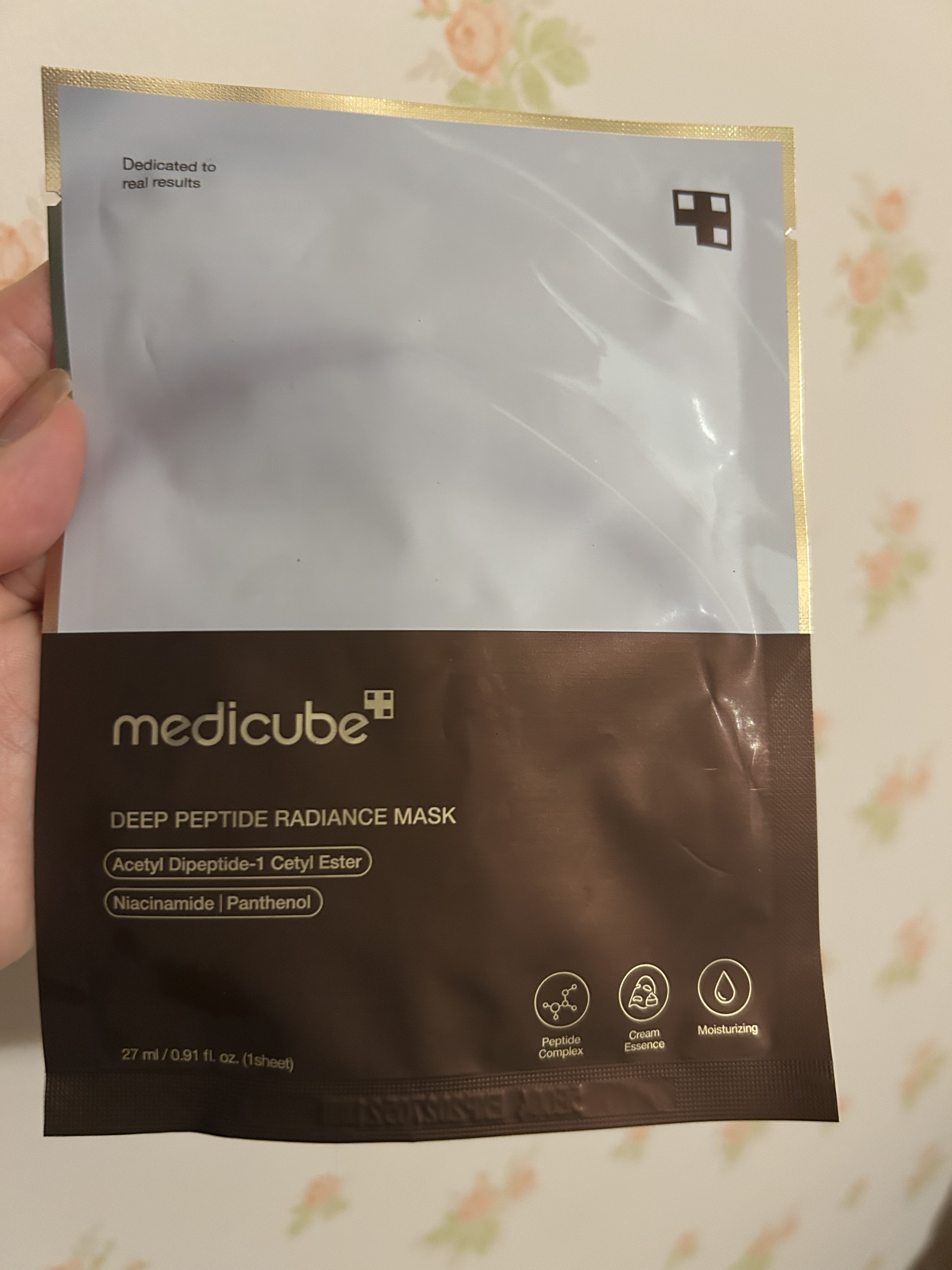 ディープペプチドマスク/MEDICUBE/シートマスク・パックを使ったクチコミ（1枚目）