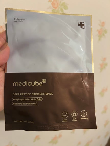 ディープペプチドマスク/MEDICUBE/シートマスク・パックを使ったクチコミ(1枚目)