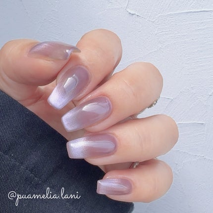 #はがせるジェルネイル,#セルフネイル,#ジェルネイル,#マグネットネイルのネイルデザイン