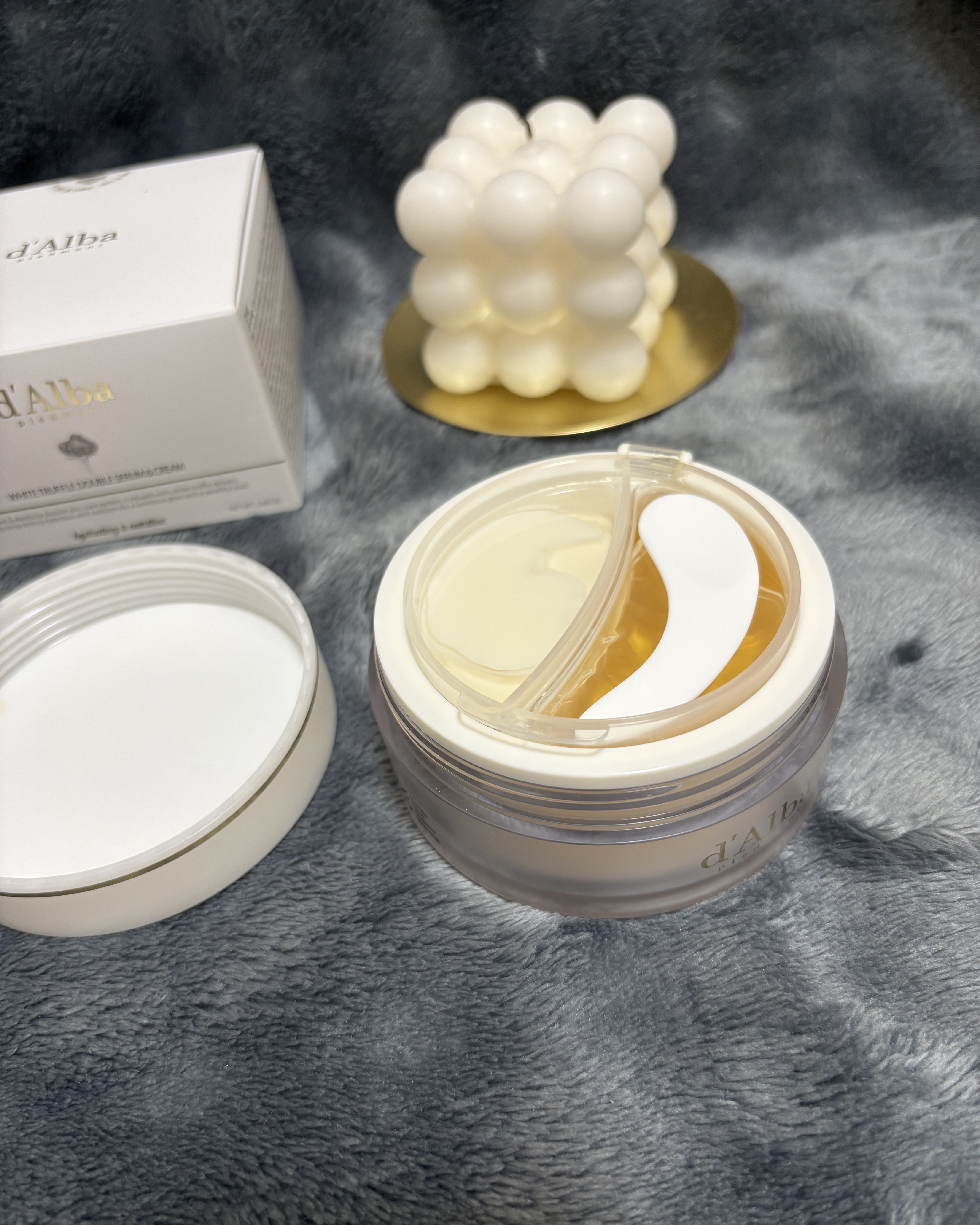 ホワイトトリュフダブルセラムアンドクリーム/ダルバ/フェイスクリームを使ったクチコミ（2枚目）