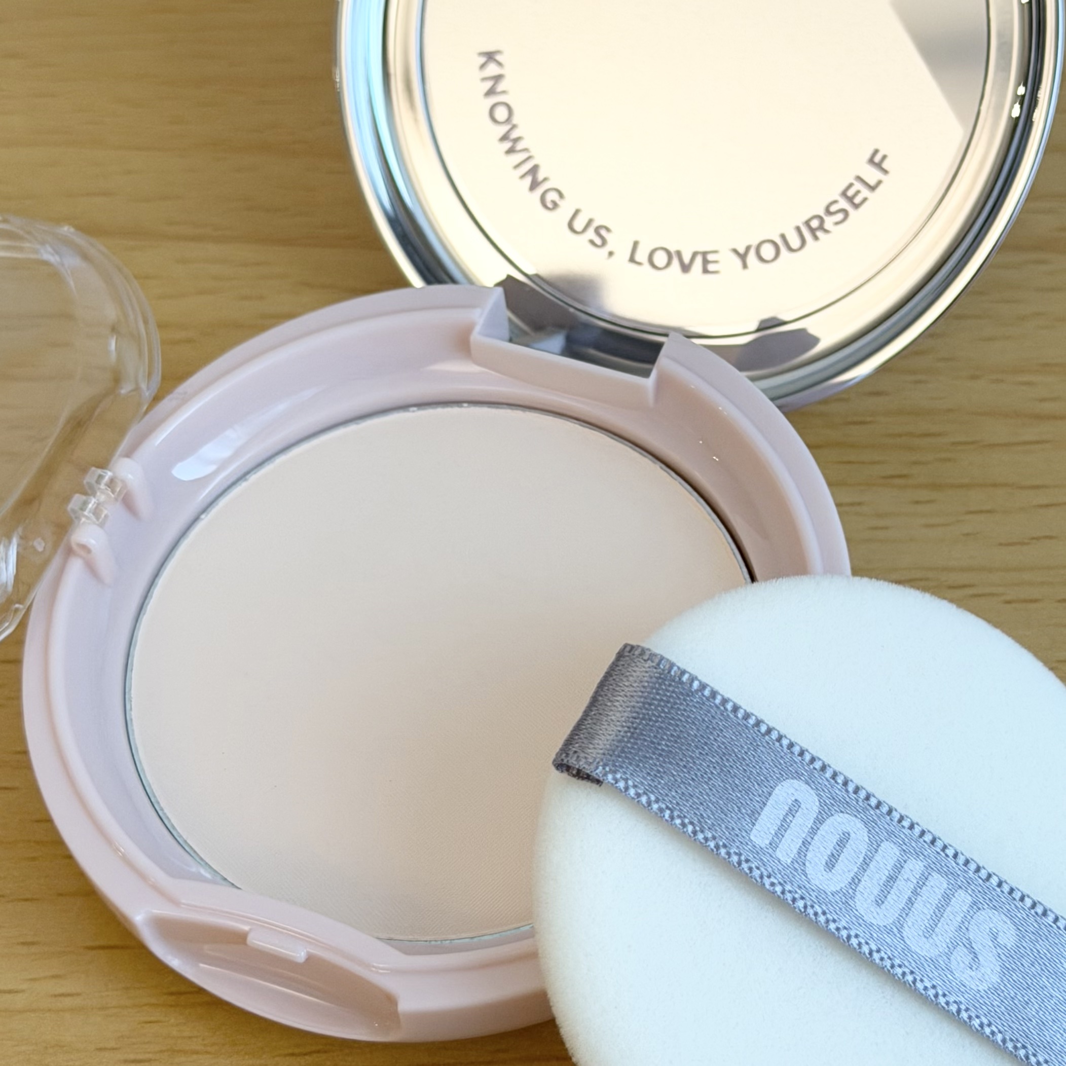 ブラーパウダーパクト/nouus/プレストパウダーを使ったクチコミ（2枚目）