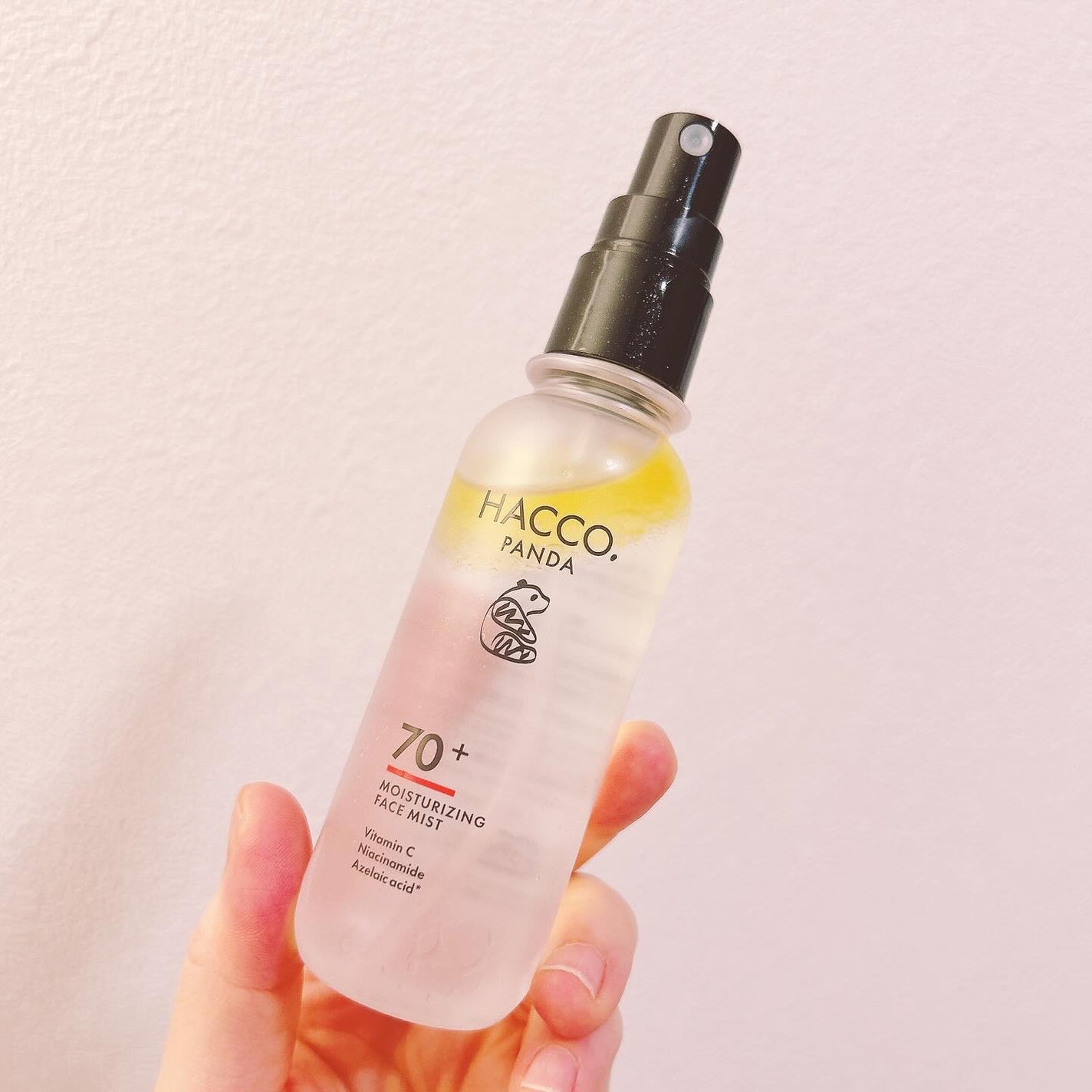 ハッコウパンダ メイクの上から発酵保湿ミスト/HACCO.PANDA/ミスト状化粧水を使ったクチコミ(6枚目)