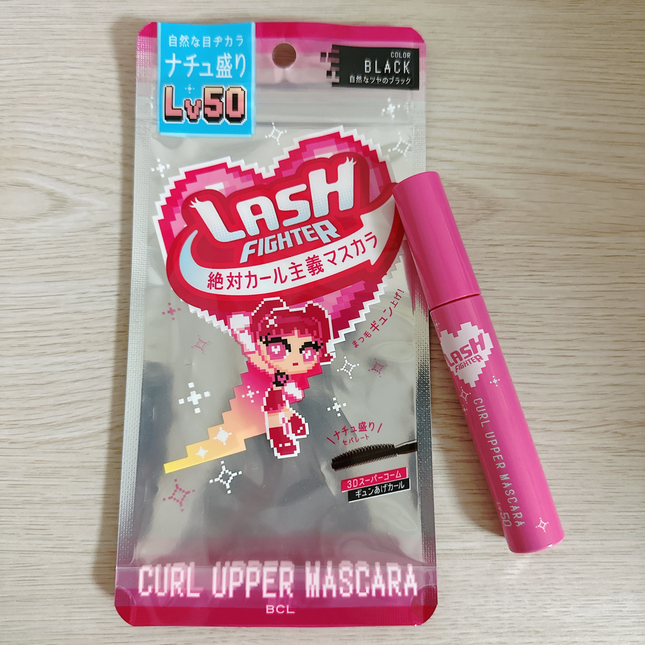 ラッシュファイター　カールアッパーマスカラ　Lv50/ラッシュファイター/マスカラを使ったクチコミ（1枚目）