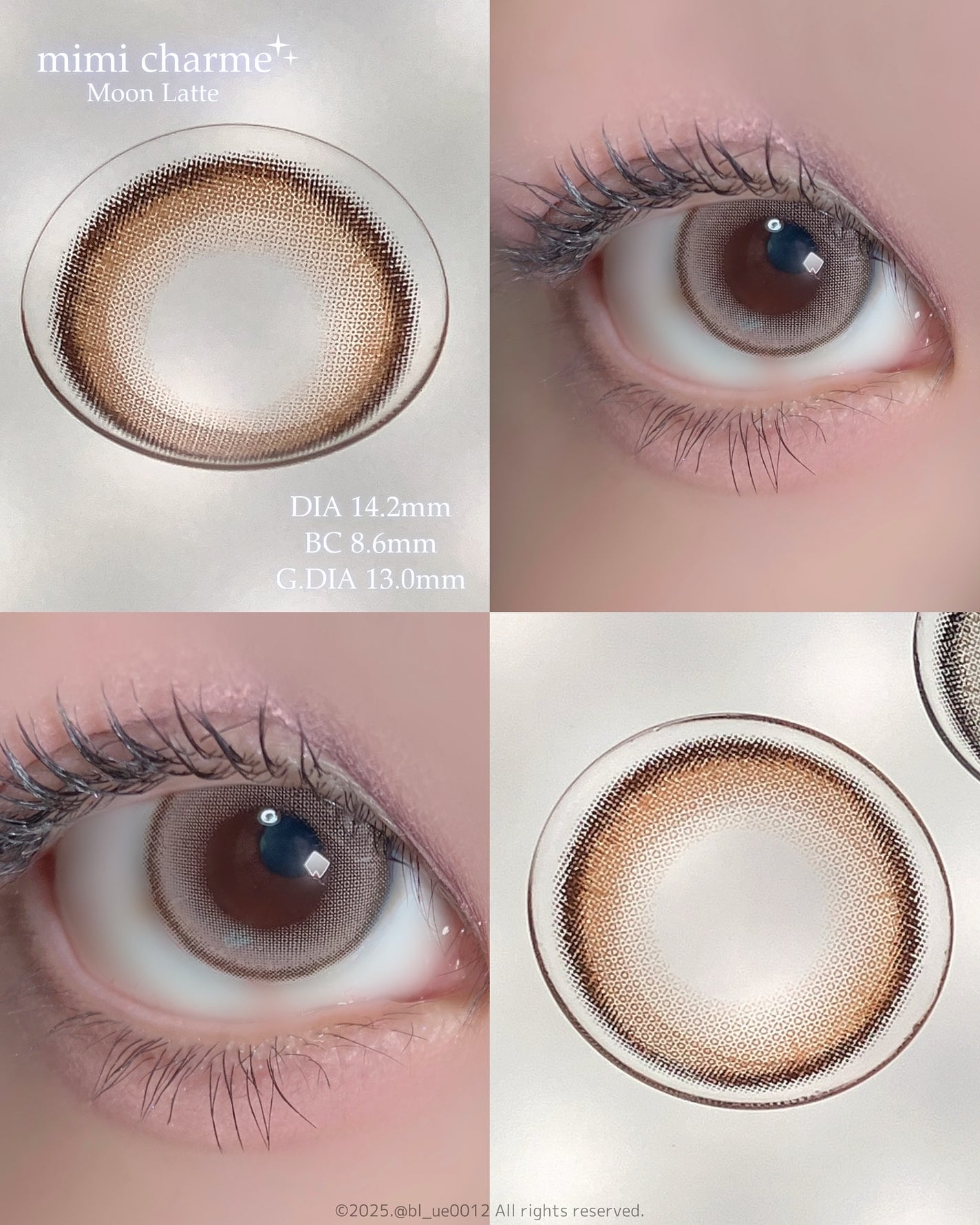 mimi charme 1day/mimi charme/ワンデー(1DAY)カラコンを使ったクチコミ(2枚目)