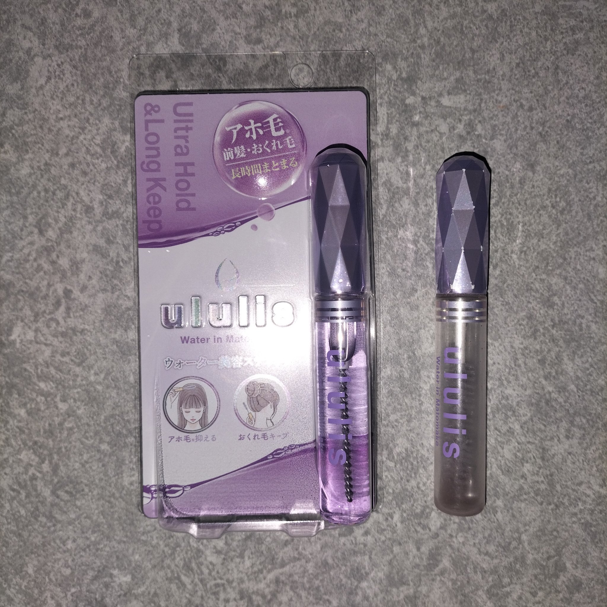 ウォーターインマトメイク　パープル/ululis/プレスタイリング・寝ぐせ直しを使ったクチコミ（1枚目）