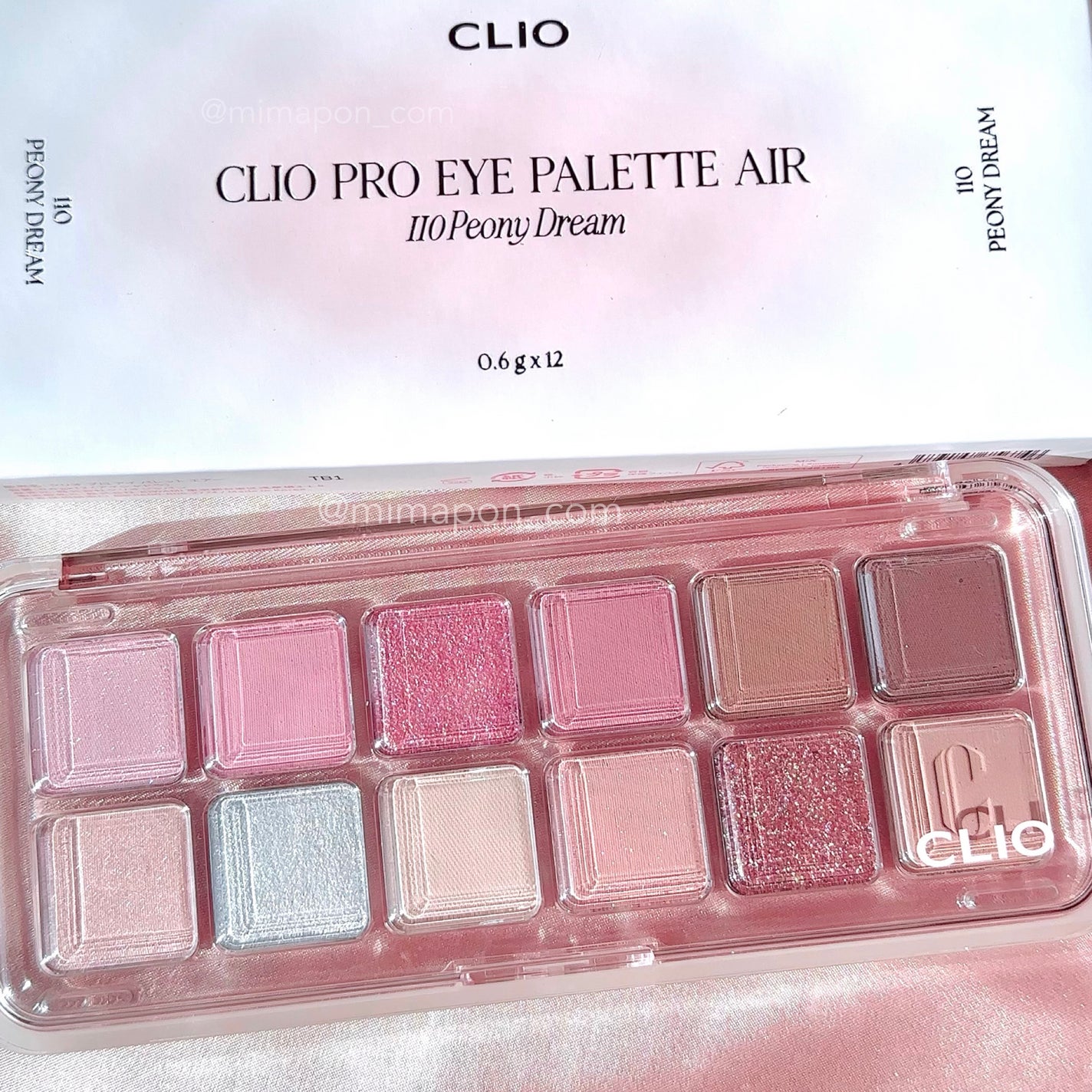 プロ アイ パレット エアー/CLIO/アイシャドウパレットを使ったクチコミ(4枚目)