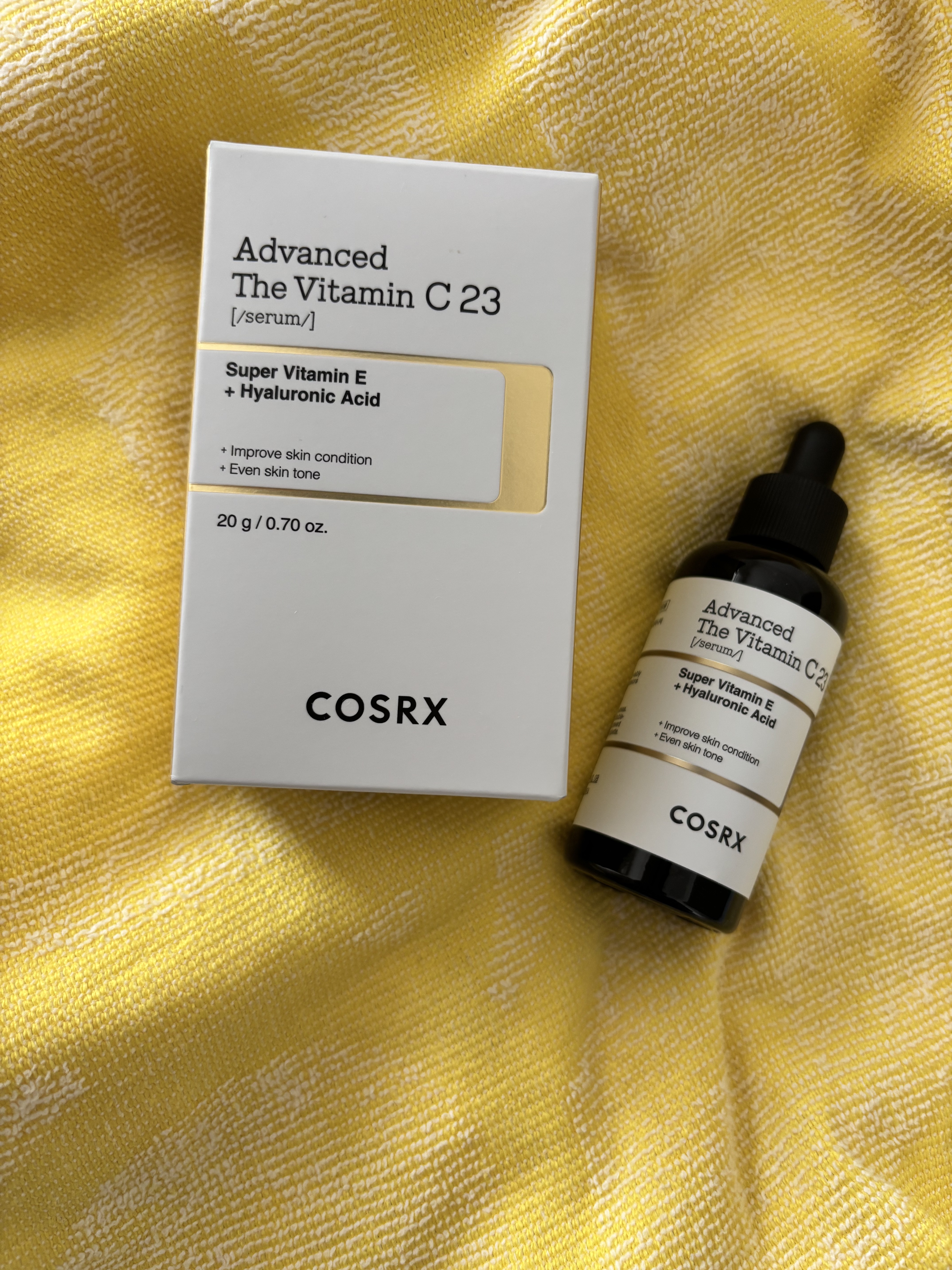 RXザ・ビタミンC23セラム/COSRX/美容液を使ったクチコミ（1枚目）