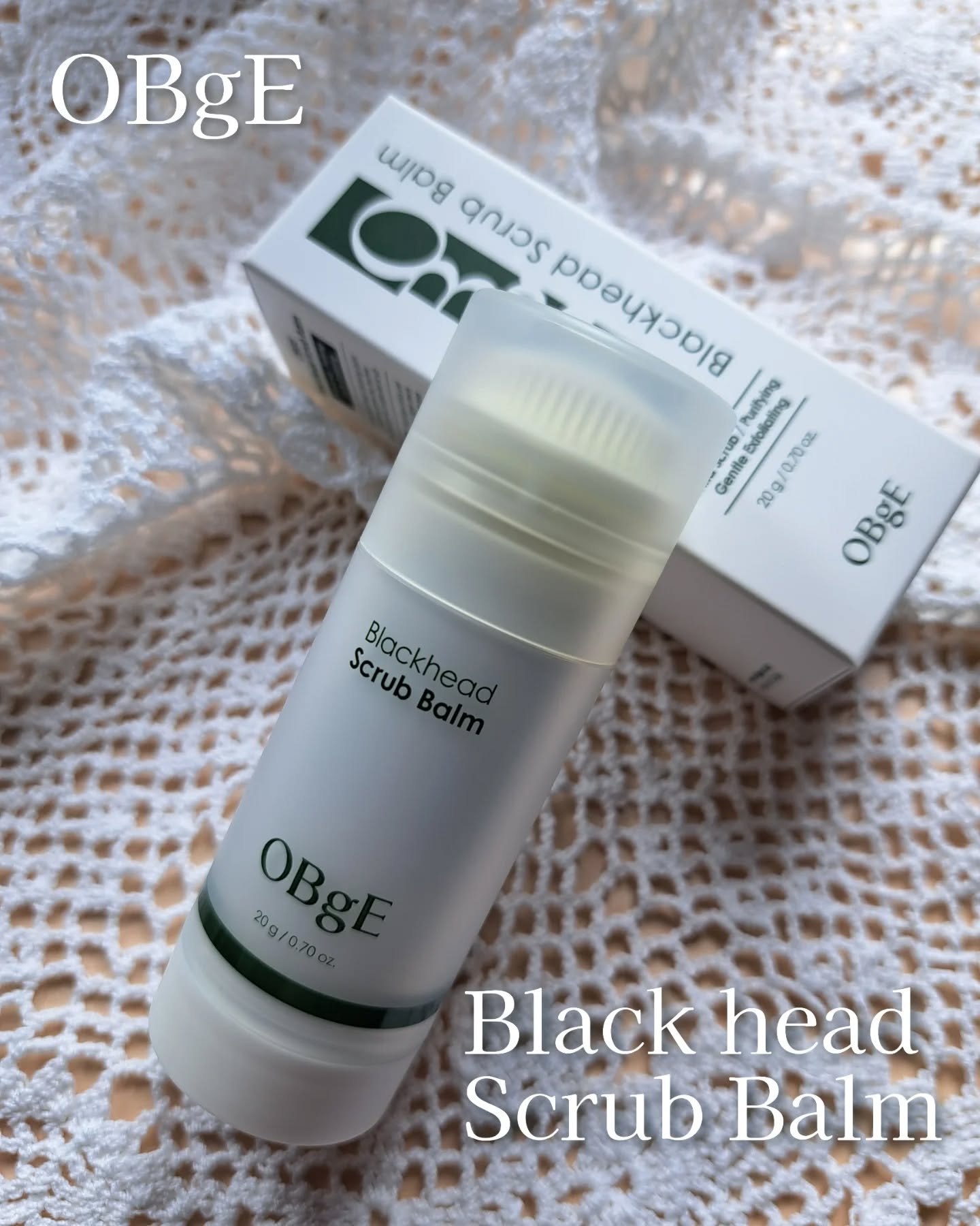 ブラックヘッドバームスクラブ/オブジェ/フェイスバームを使ったクチコミ（1枚目）