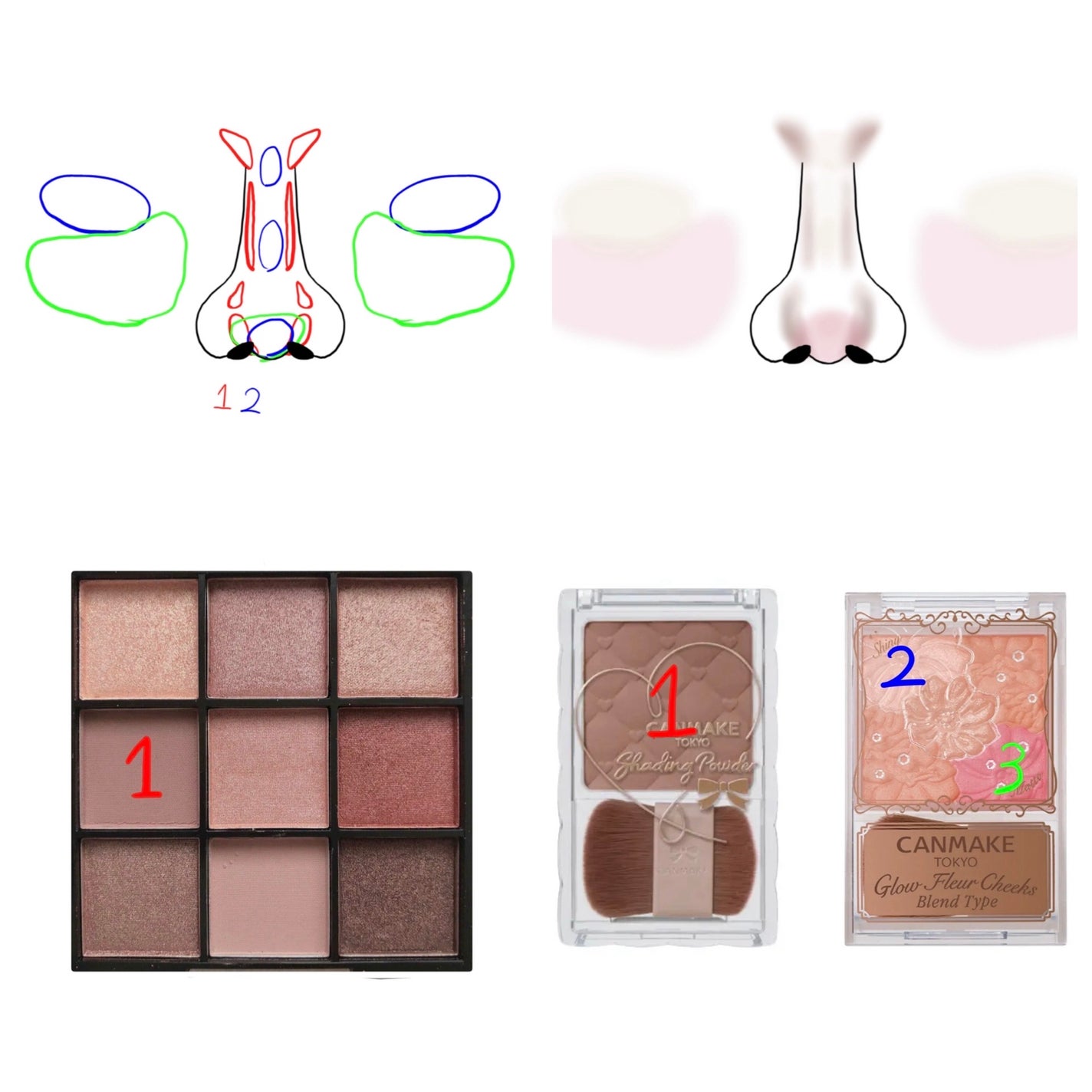 シェーディングパウダー/キャンメイク/シェーディングを使ったクチコミ(4枚目)